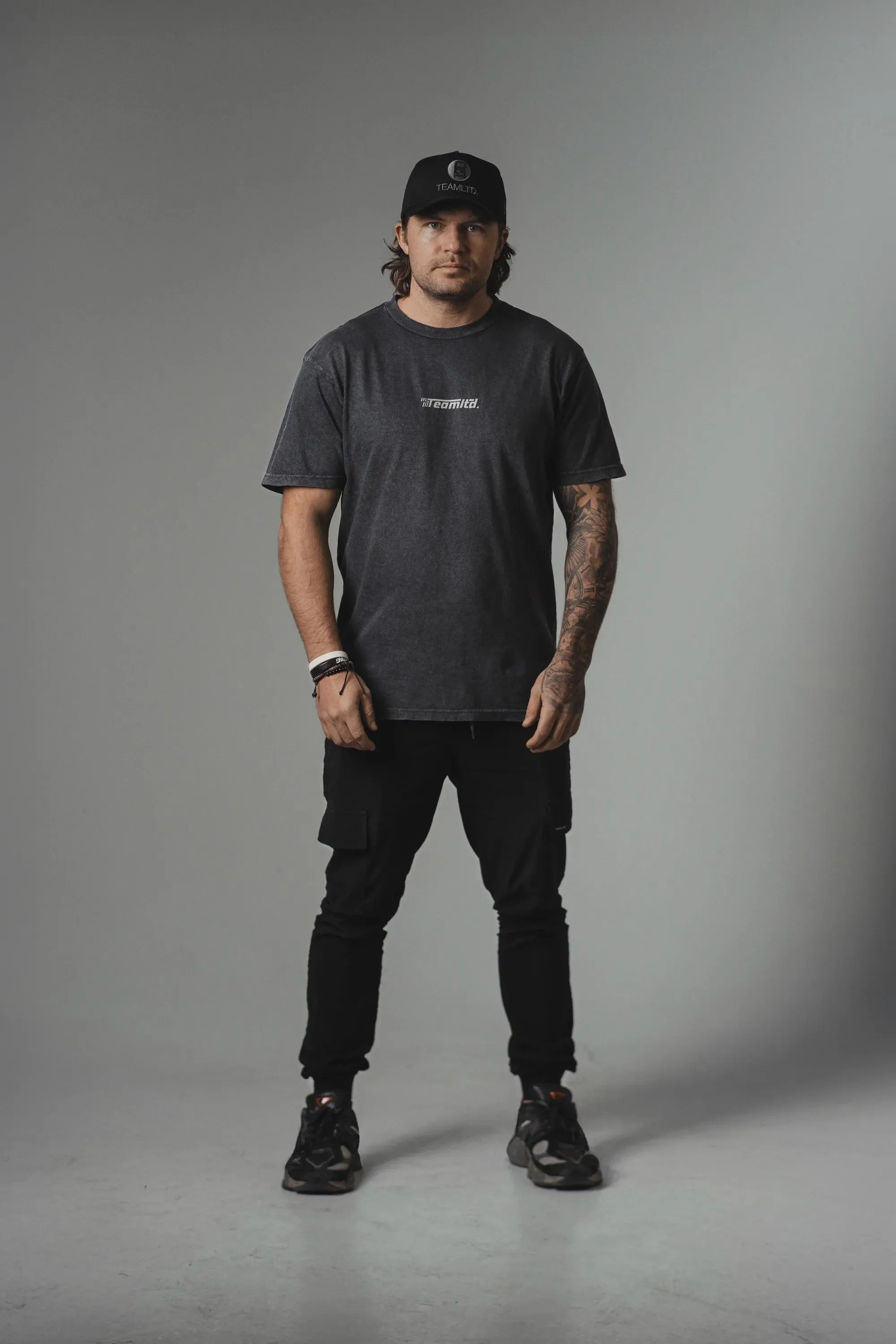 Neutral Color Blackout Tee