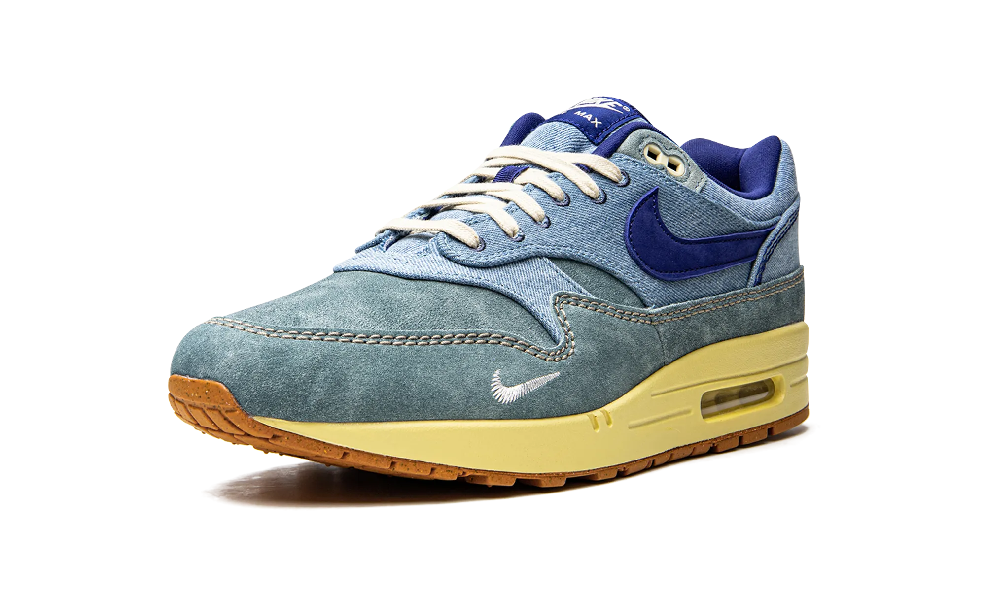 Seamless Fit Running Errands Skin Fresh Air Max 1 Premium "Dirty Denim"