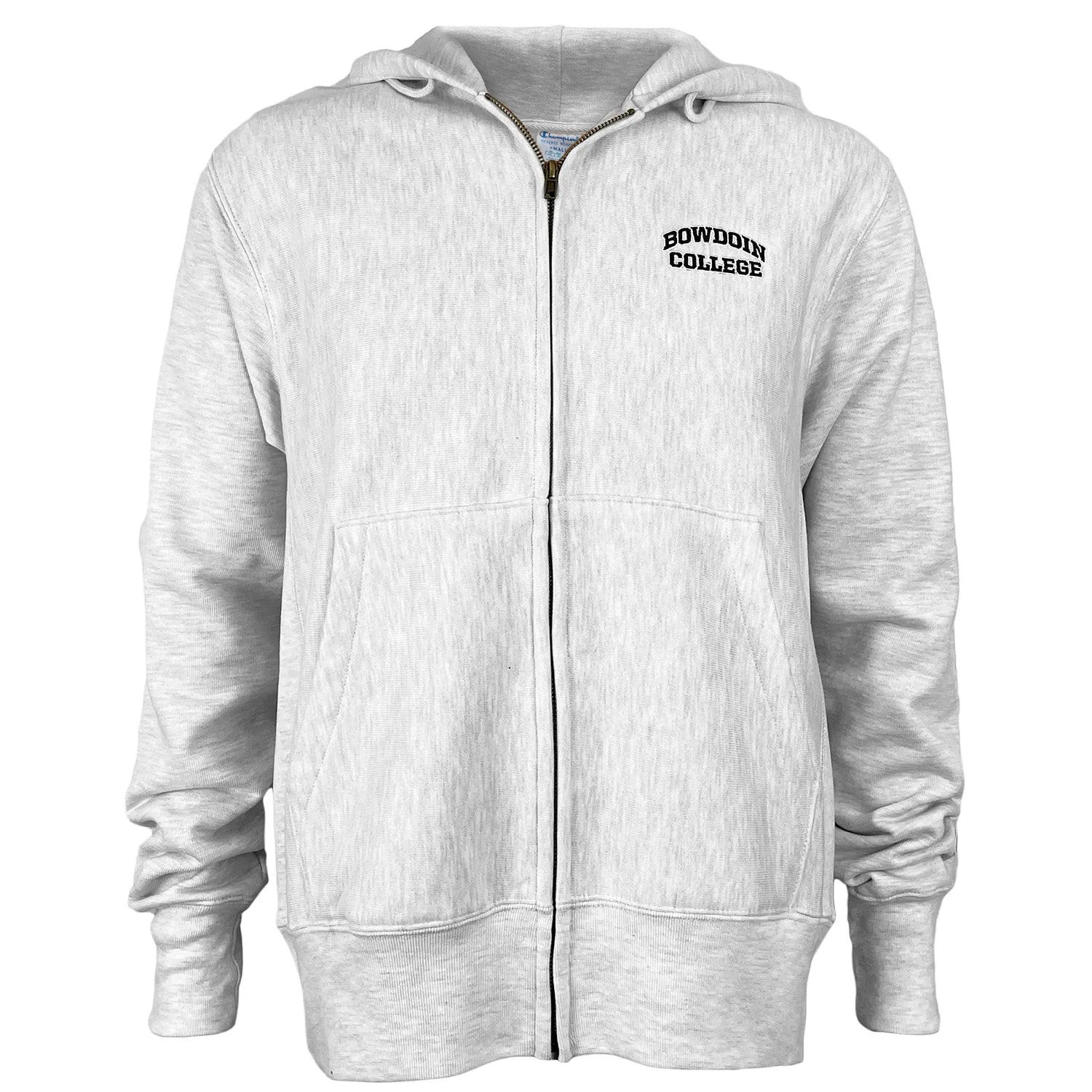 Fresh Minimal Trendy Streetwear Bowdoin College Reverse Weave Full-Zip from Champion