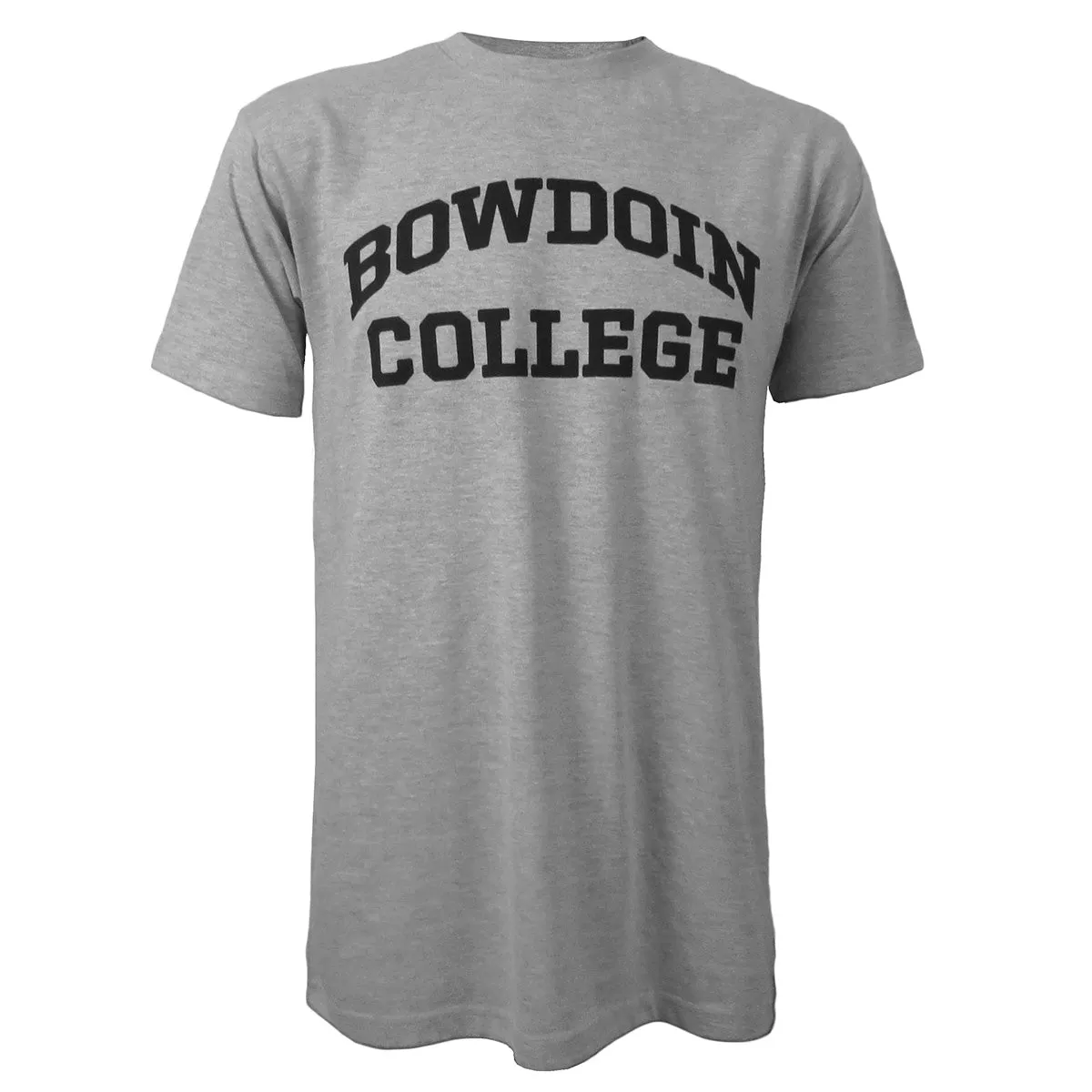Heather Jersey Material Light Casual Bowdoin College Sustainable Tee from MV Sport