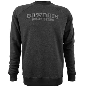Bowdoin Polar Bears Triumph Raglan Crew from Champion Weekend Layer
