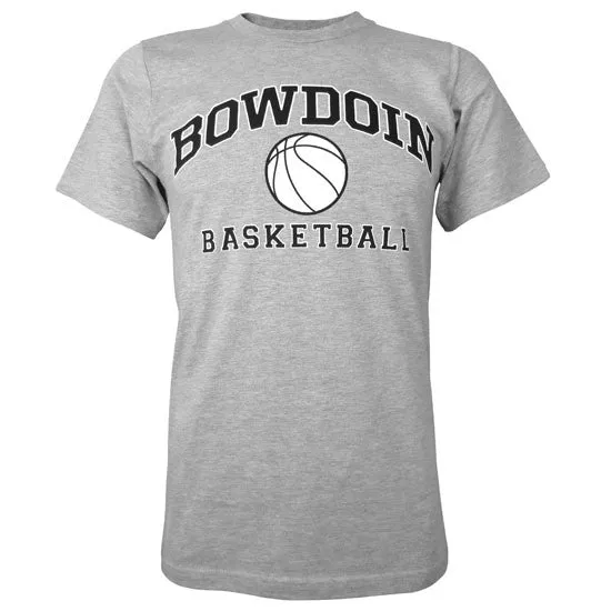 Minimalist purity Bowdoin Sports Logo Tee