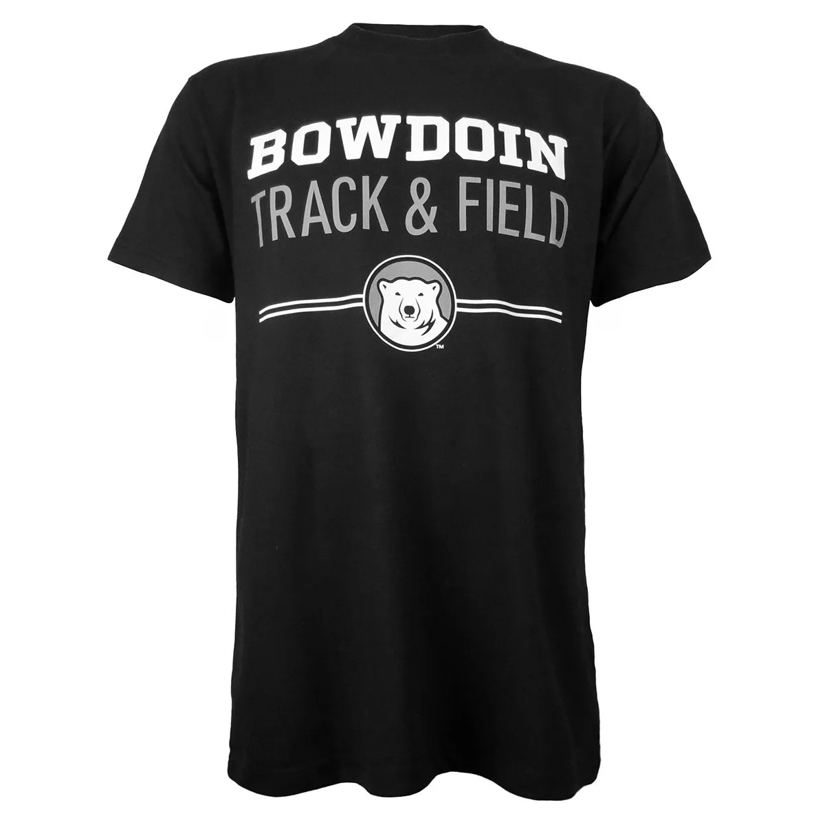 Non Restrictive Fit Bowdoin Track & Field Sustainable Tee from MV Sport