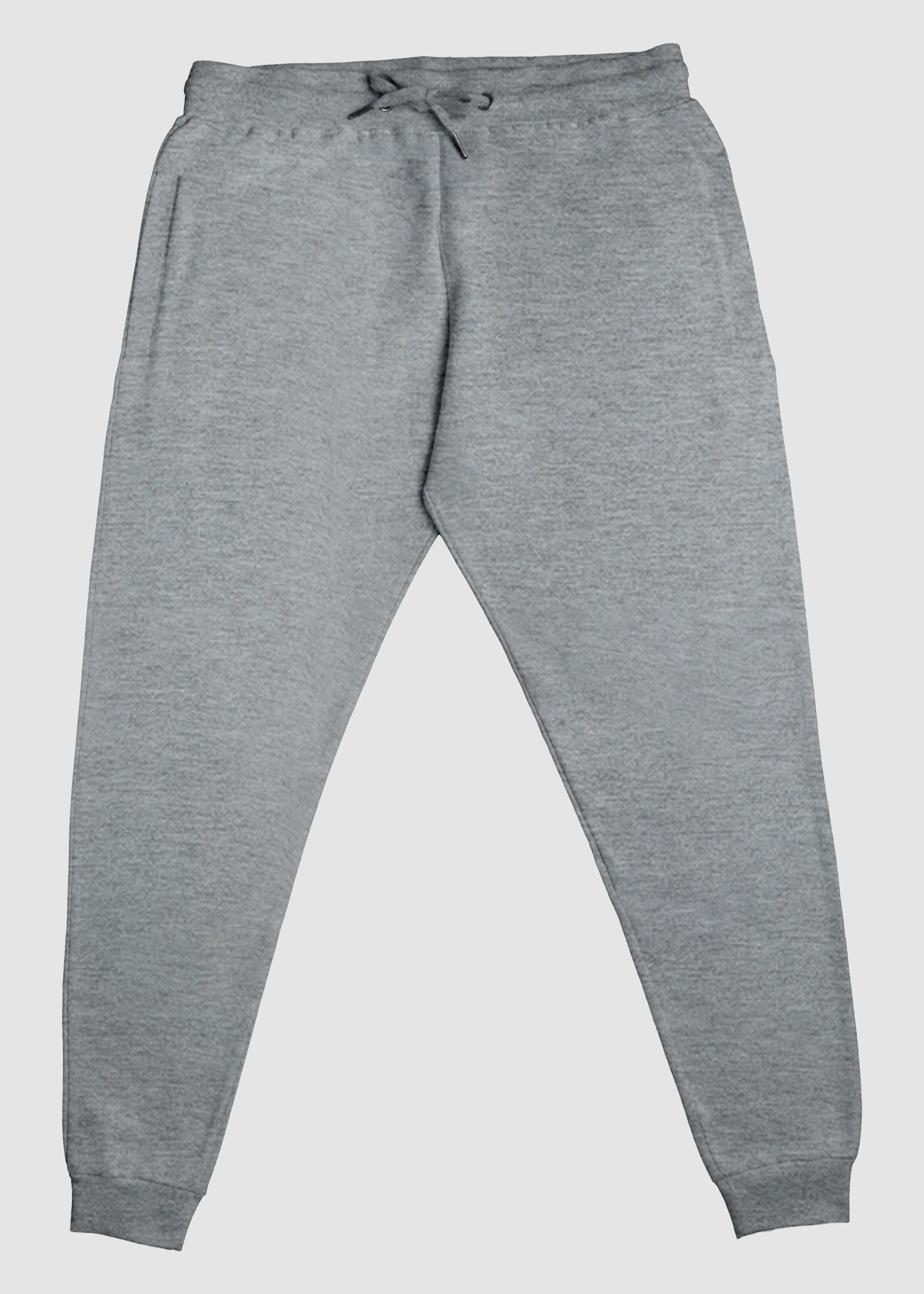 Grey Melange Joggers | UJ29 Easy Match