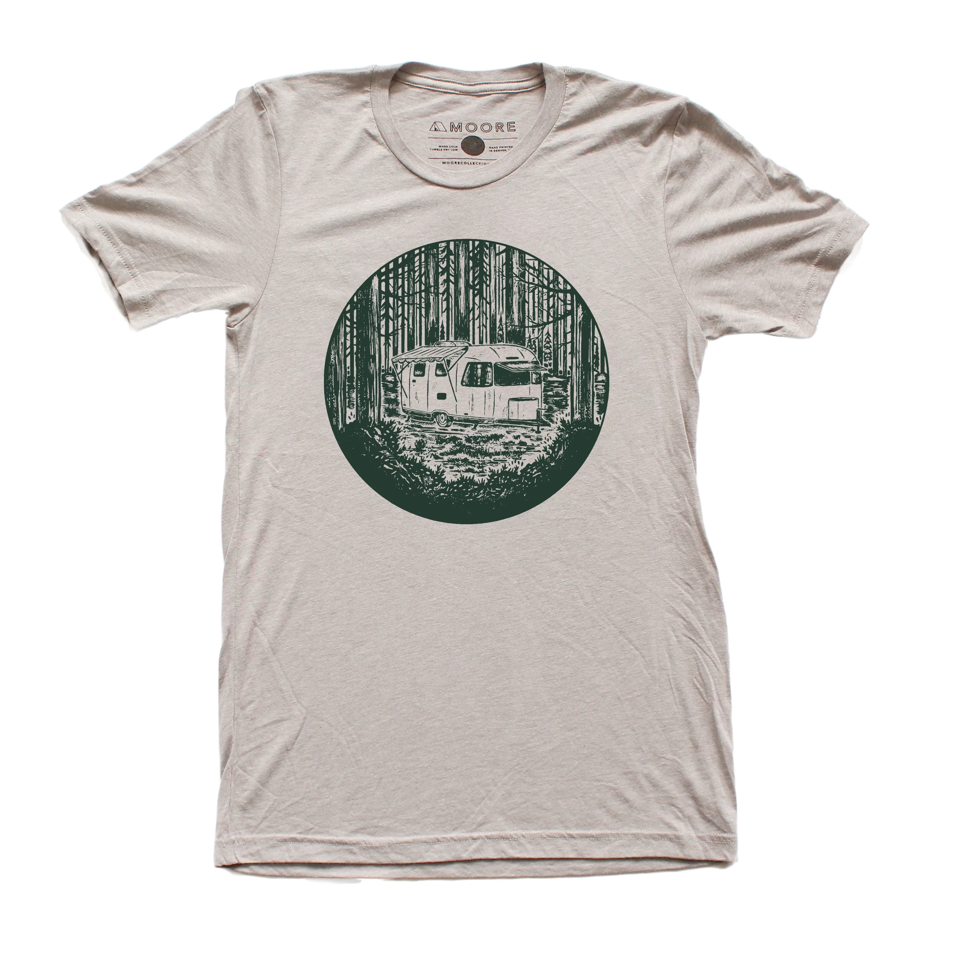 Comfort Style Trailer in the Woods Tee-Cool Gray