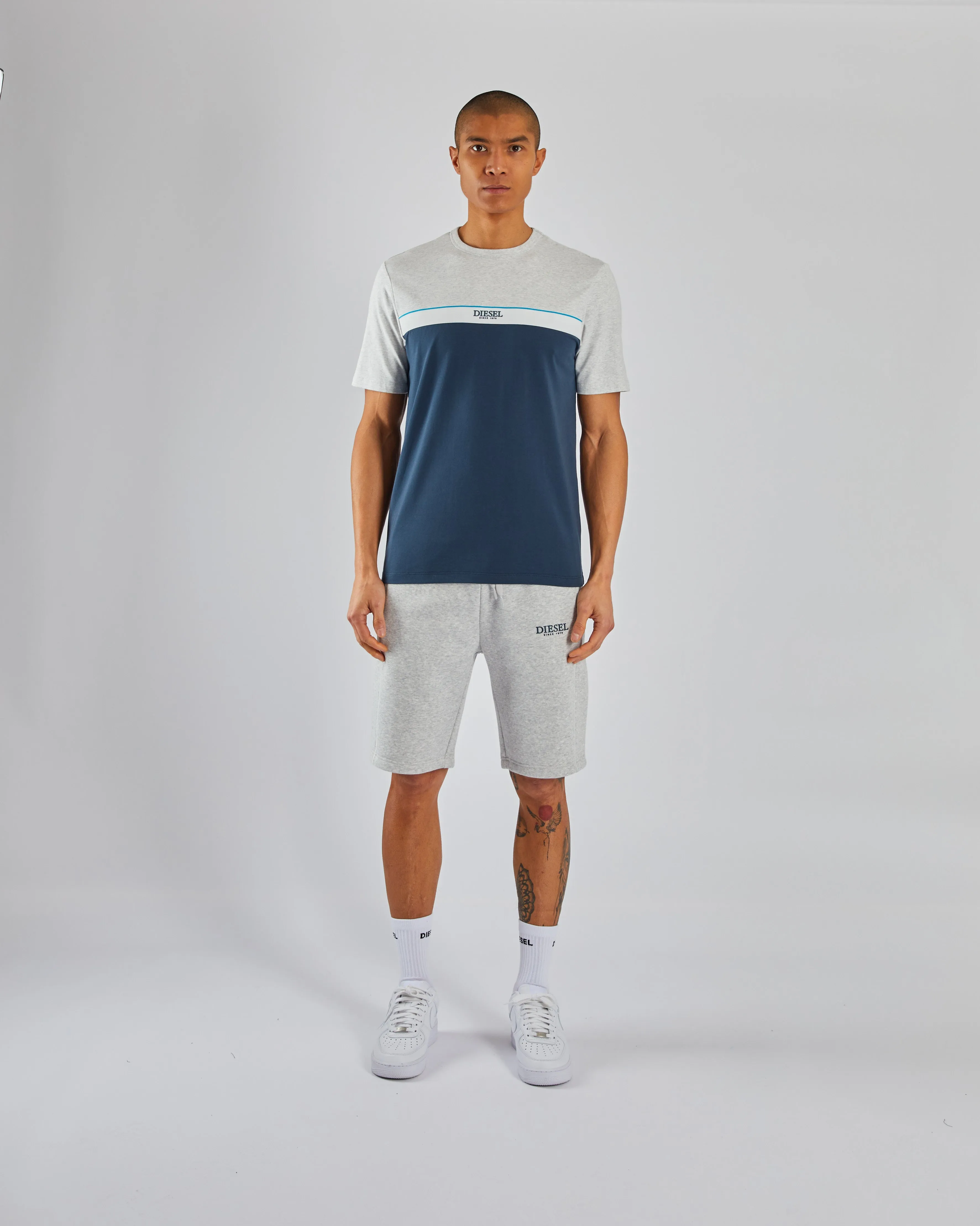 Tiago Short Grey Marl Street Ready Flexible Movement
