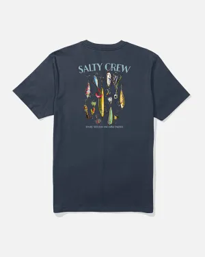 Lure Gear Classic Ss Tee - Navy simple design