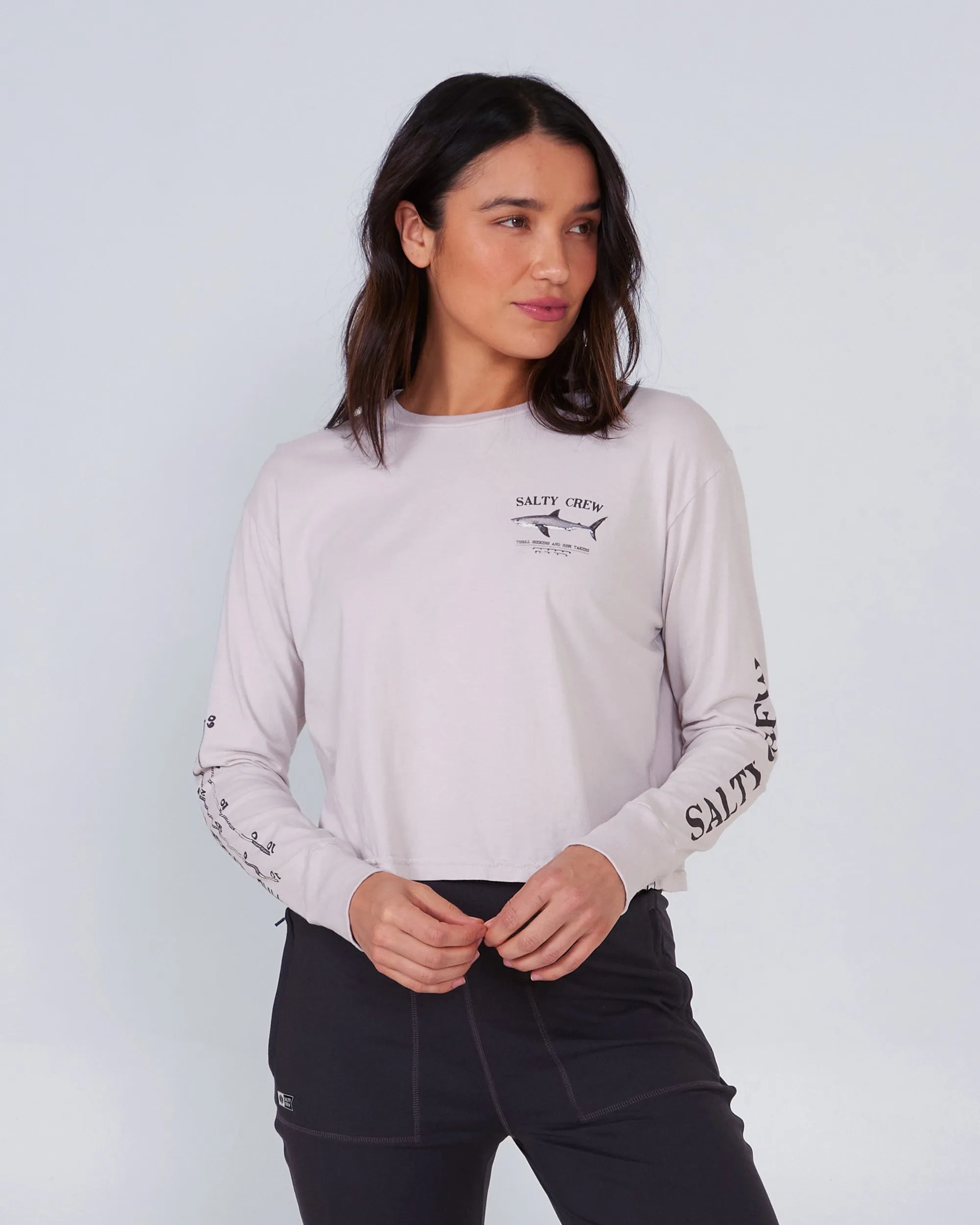 Bruce Long Sleeve Crop - Natural Breathable Fit