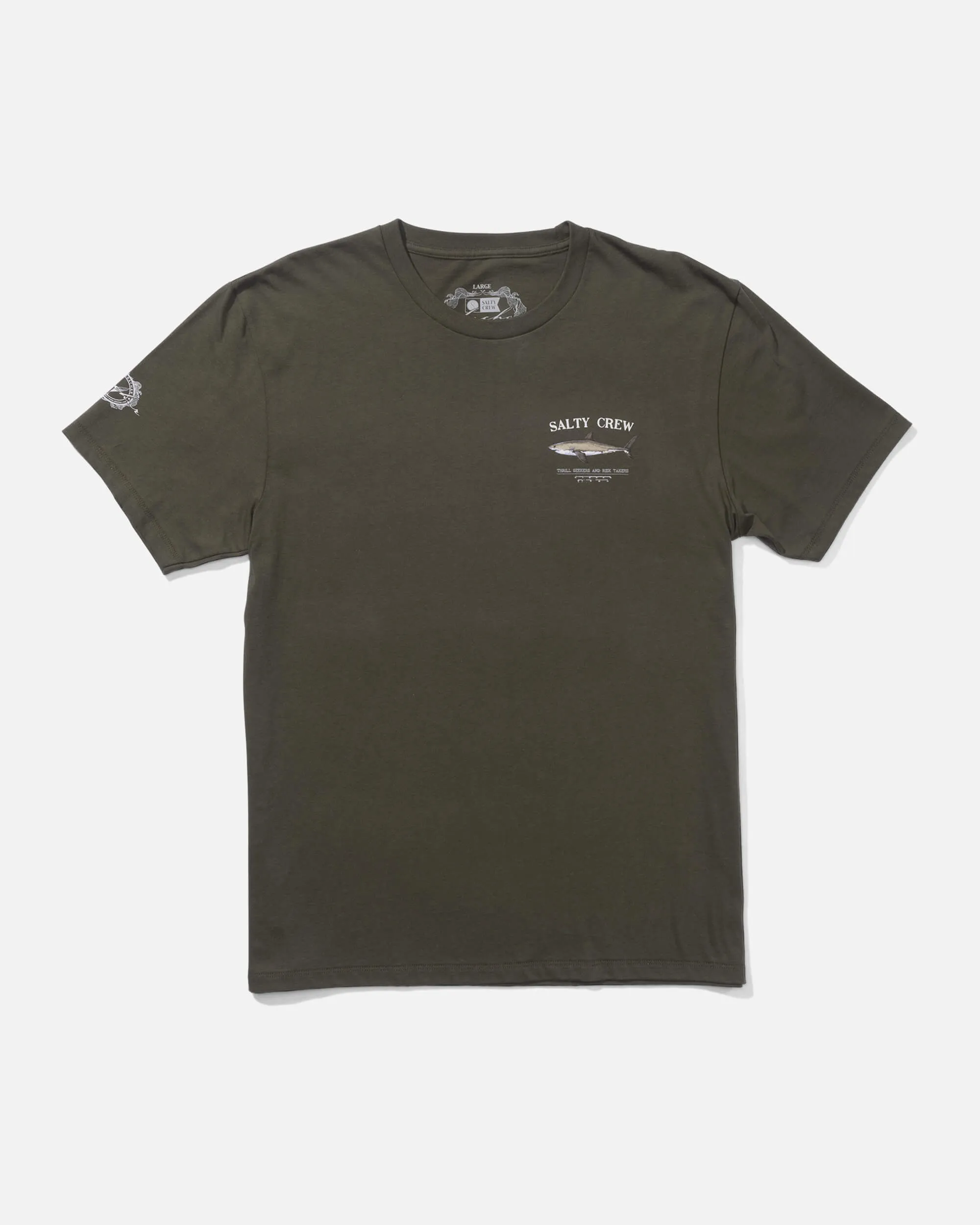 DropShoulderDesign Bruce Premium S/S Tee - Dusty Olive