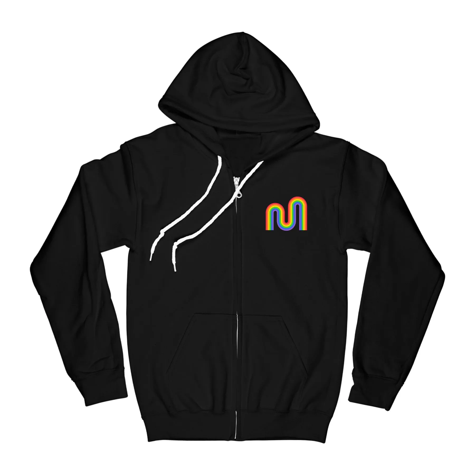 Always Proud Zip Hoodie Smooth Texture Poolside Relax