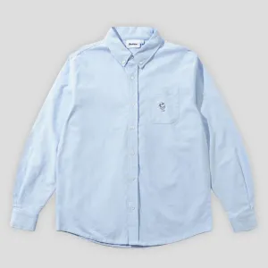 Team Building birthday party Butter Goods Spike Oxford Shirt - Blue