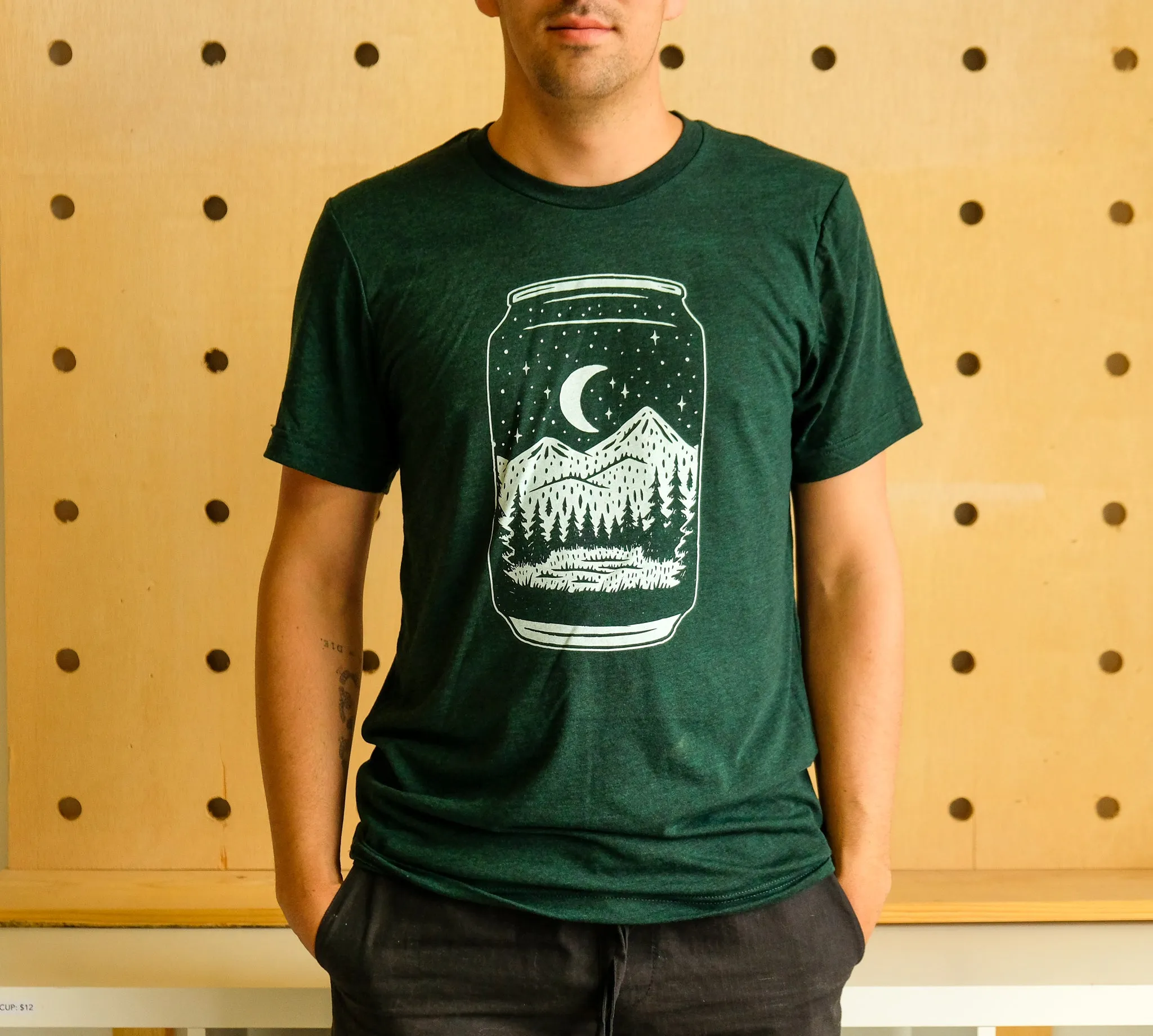 Can Tee-Emerald Breathable apparel Fit For All Day