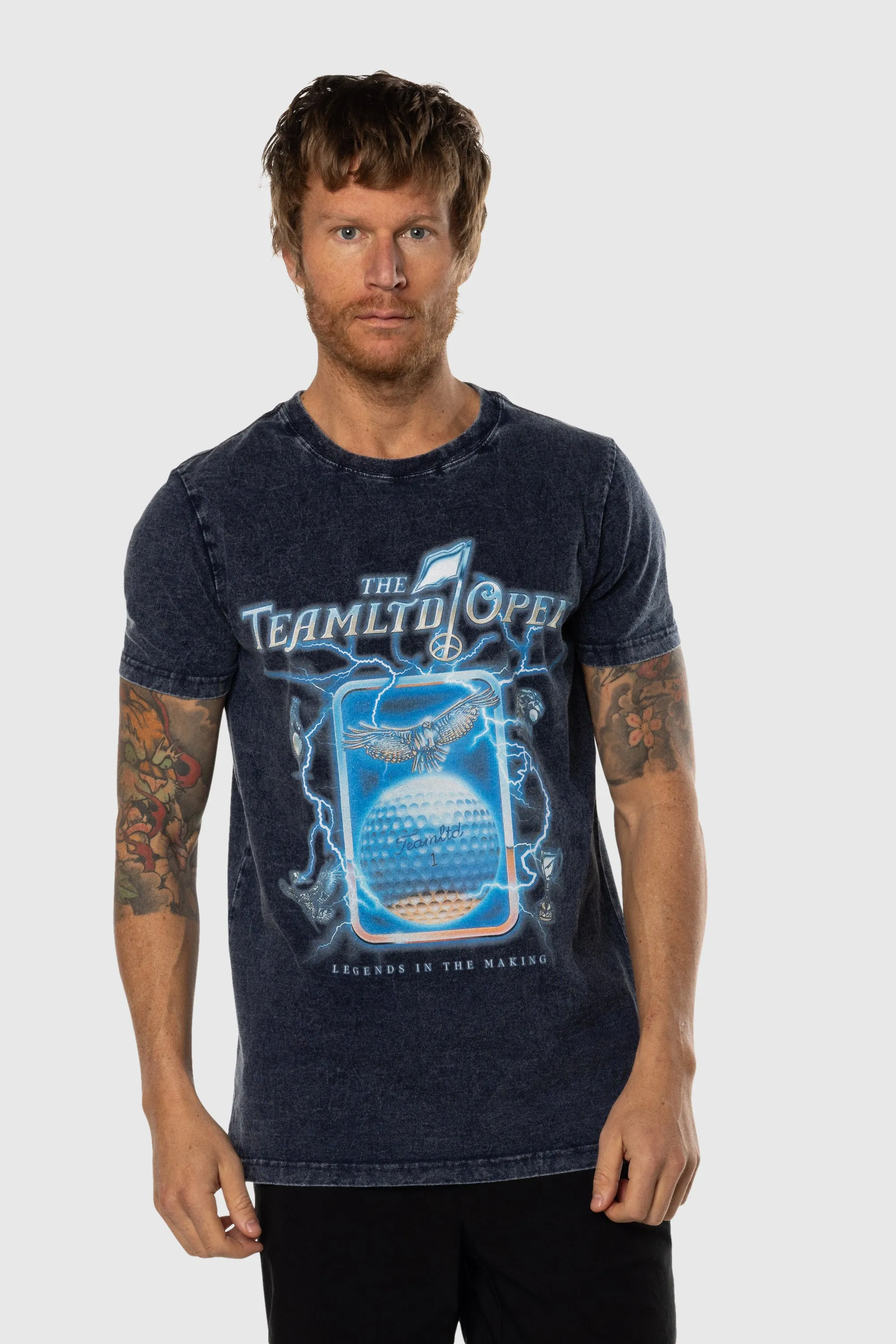 Lace trim TEAMLTD Open Tee