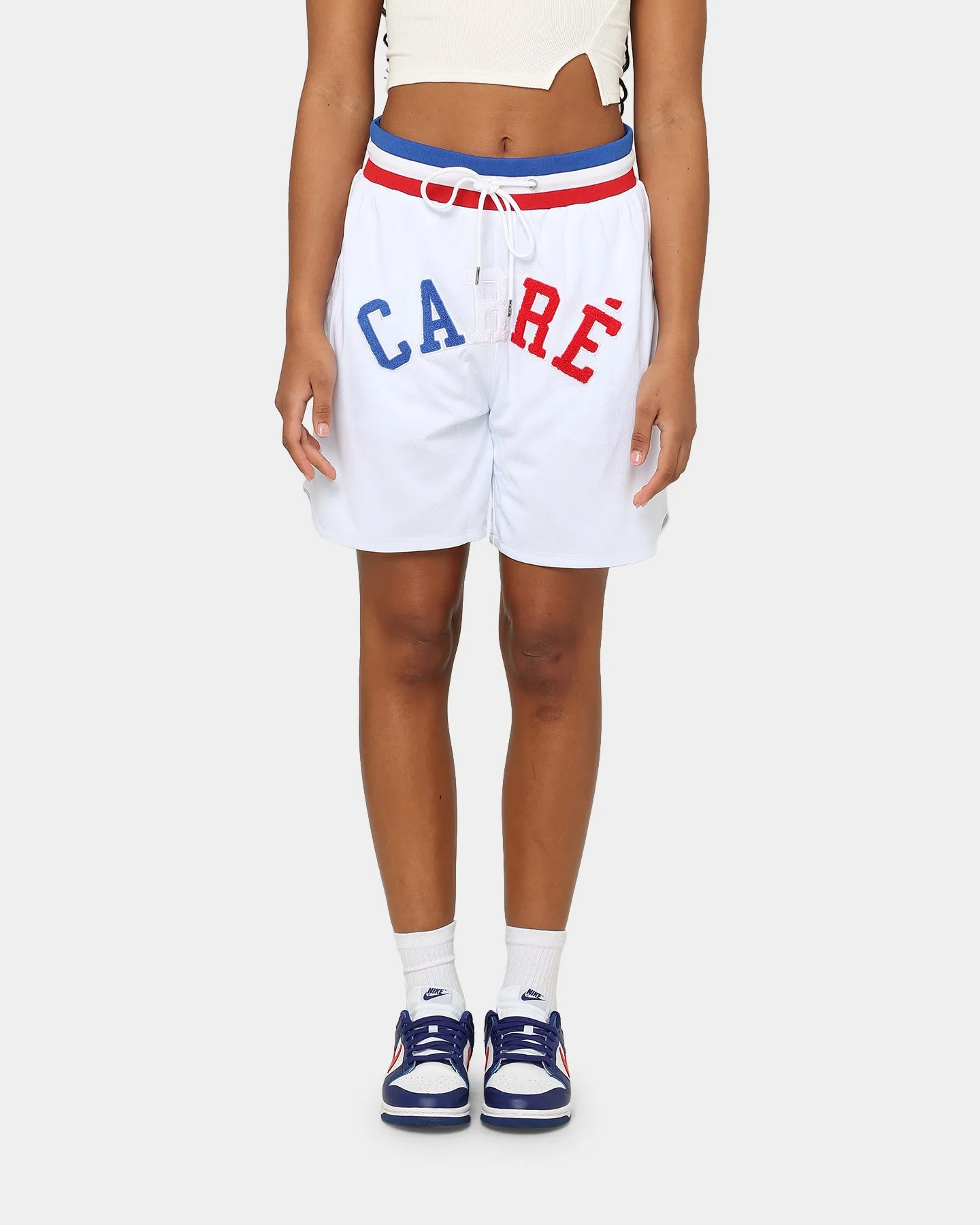 Abrasion Resistant Hem Carr?? C-Class Ball Shorts White