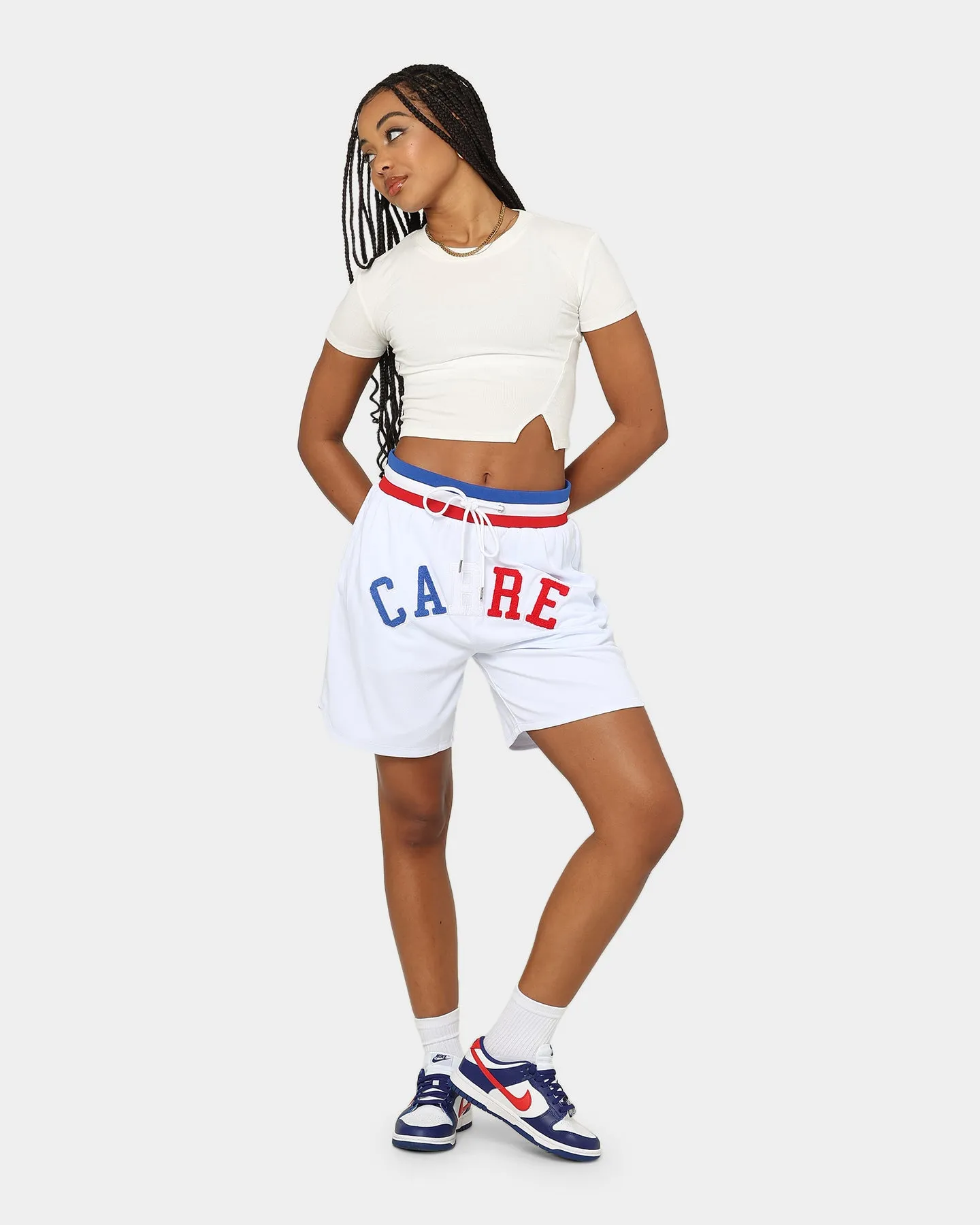 Carr?? C-Class Ball Shorts White Effortless Movement