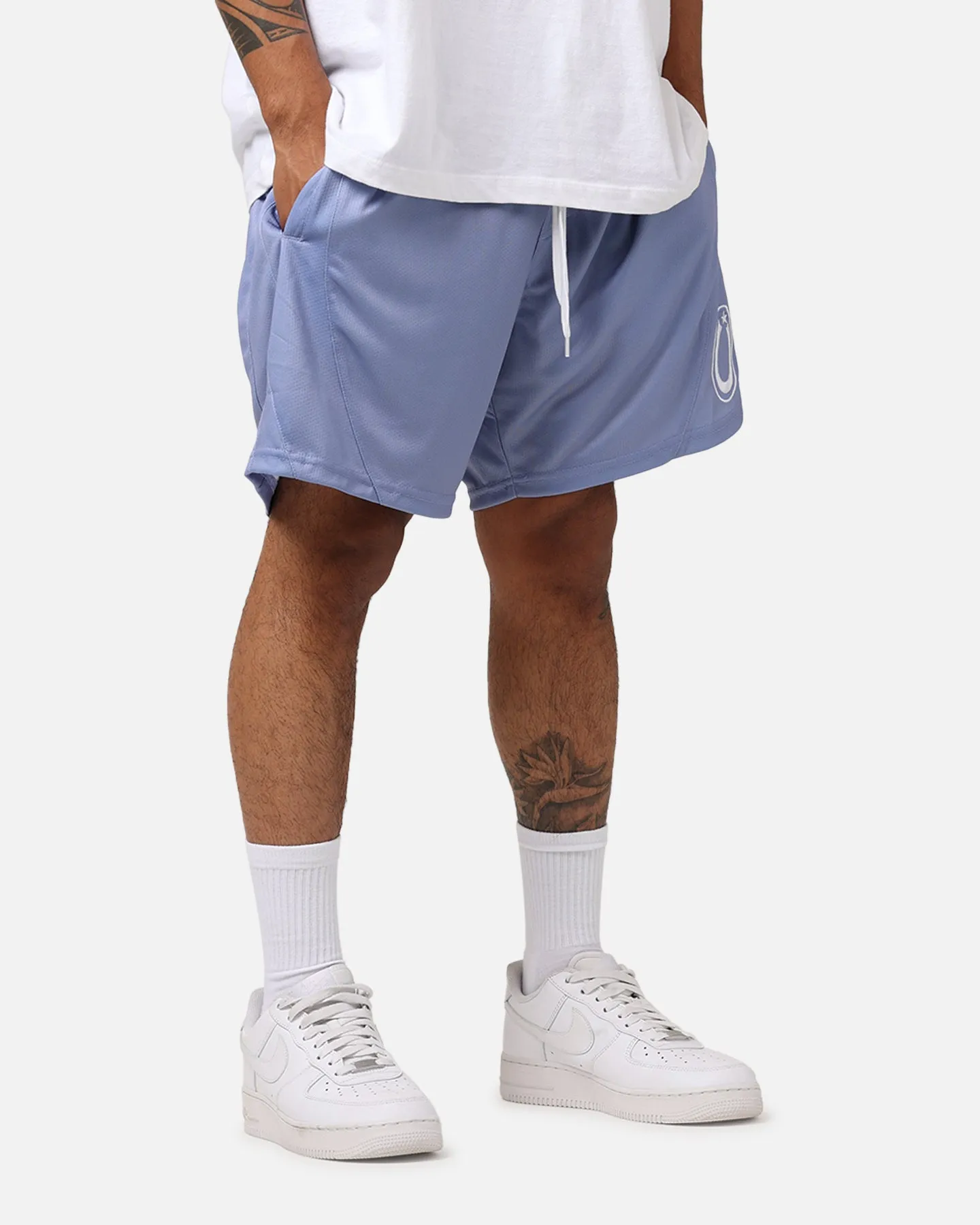 ReinforcedStressPoints QuickAccessPockets Carr?? C-Star Mesh Basketball Shorts Purple