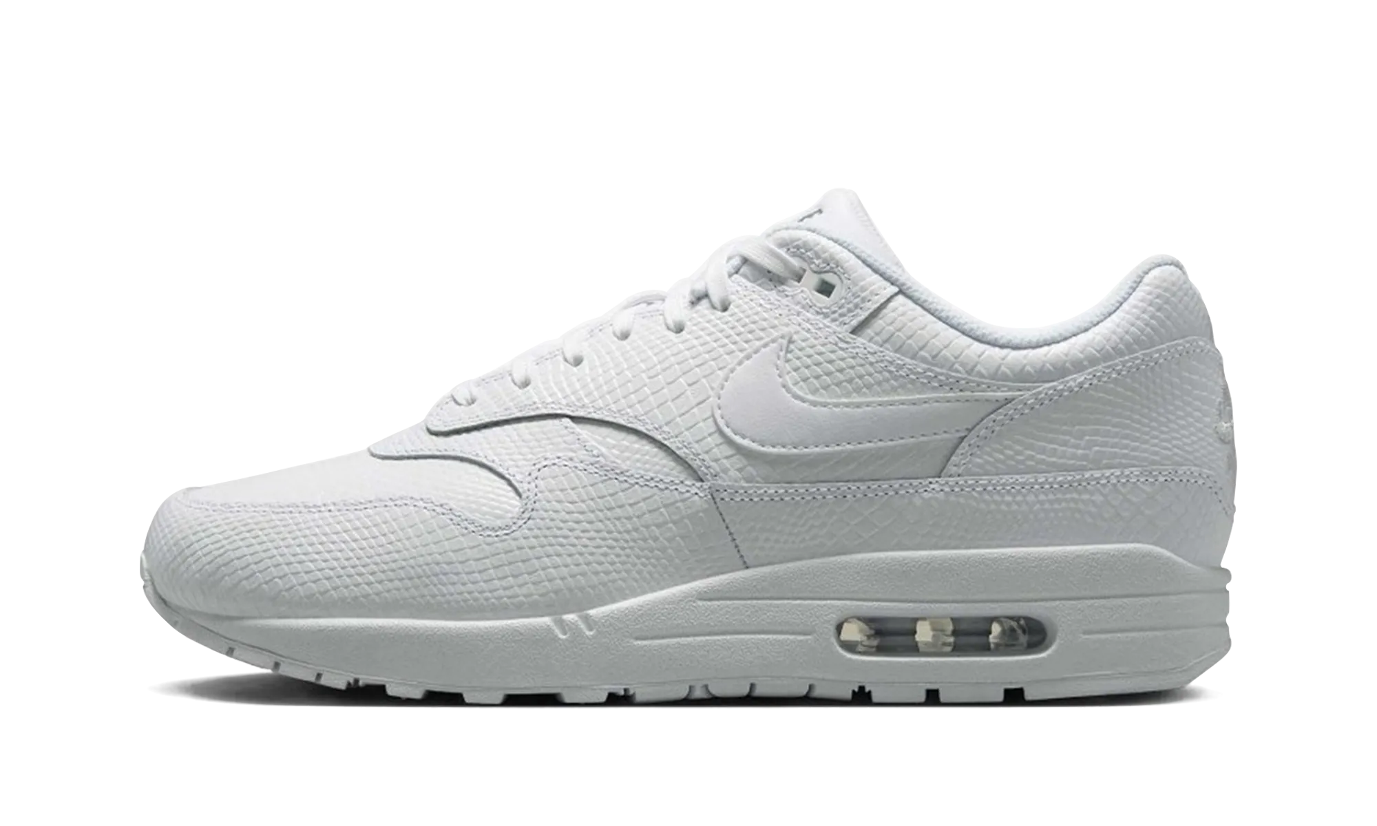 Picnic Easy Cyber Mode Air Max 1 Premium "White Snakeskin"