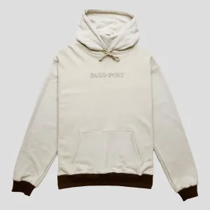 Geometric Print Classic Active Pass~Port Organic Tonal Hoodie - Natural