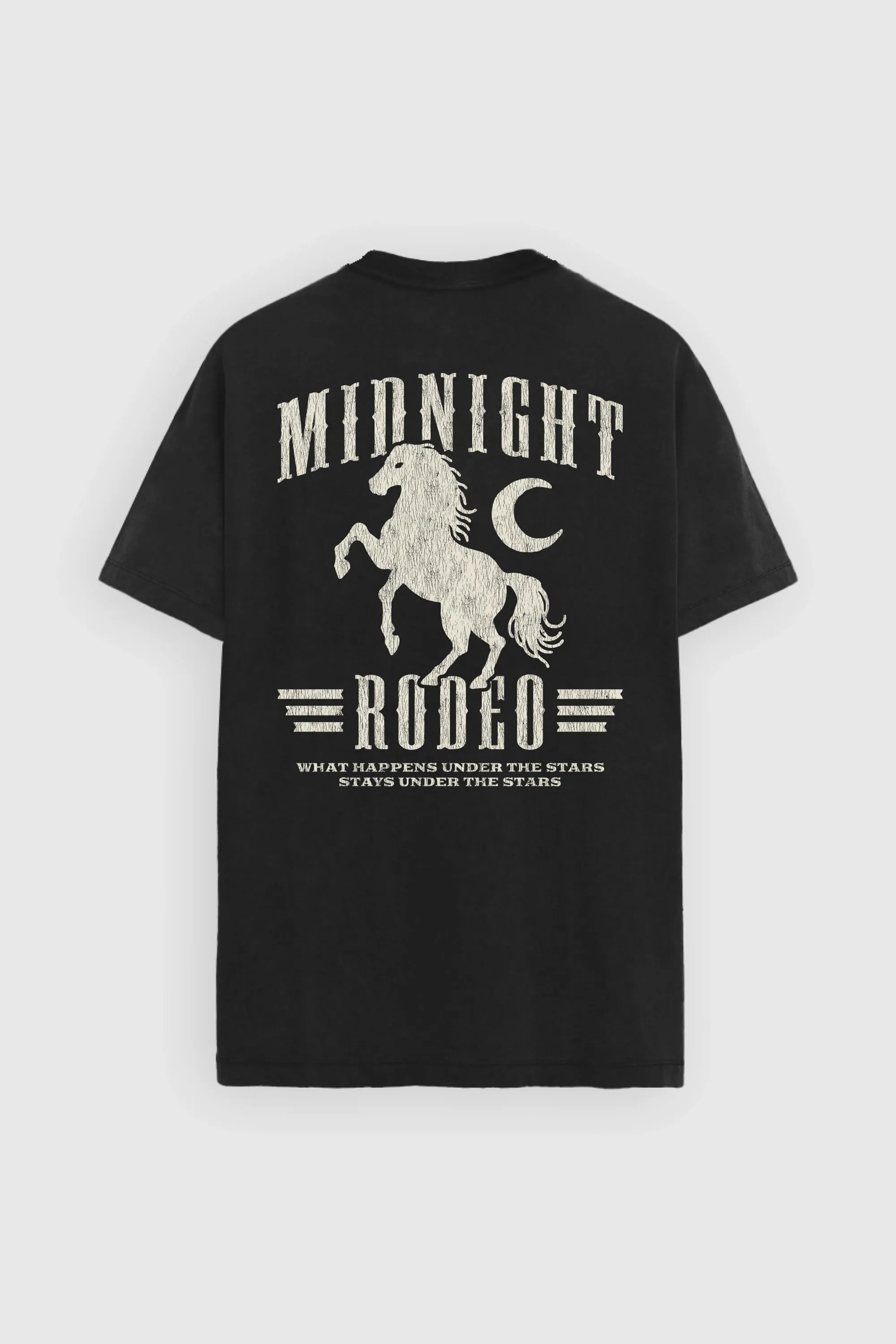 Weekend Ready Eco Friendly Dye Black Midnight Rodeo Tee