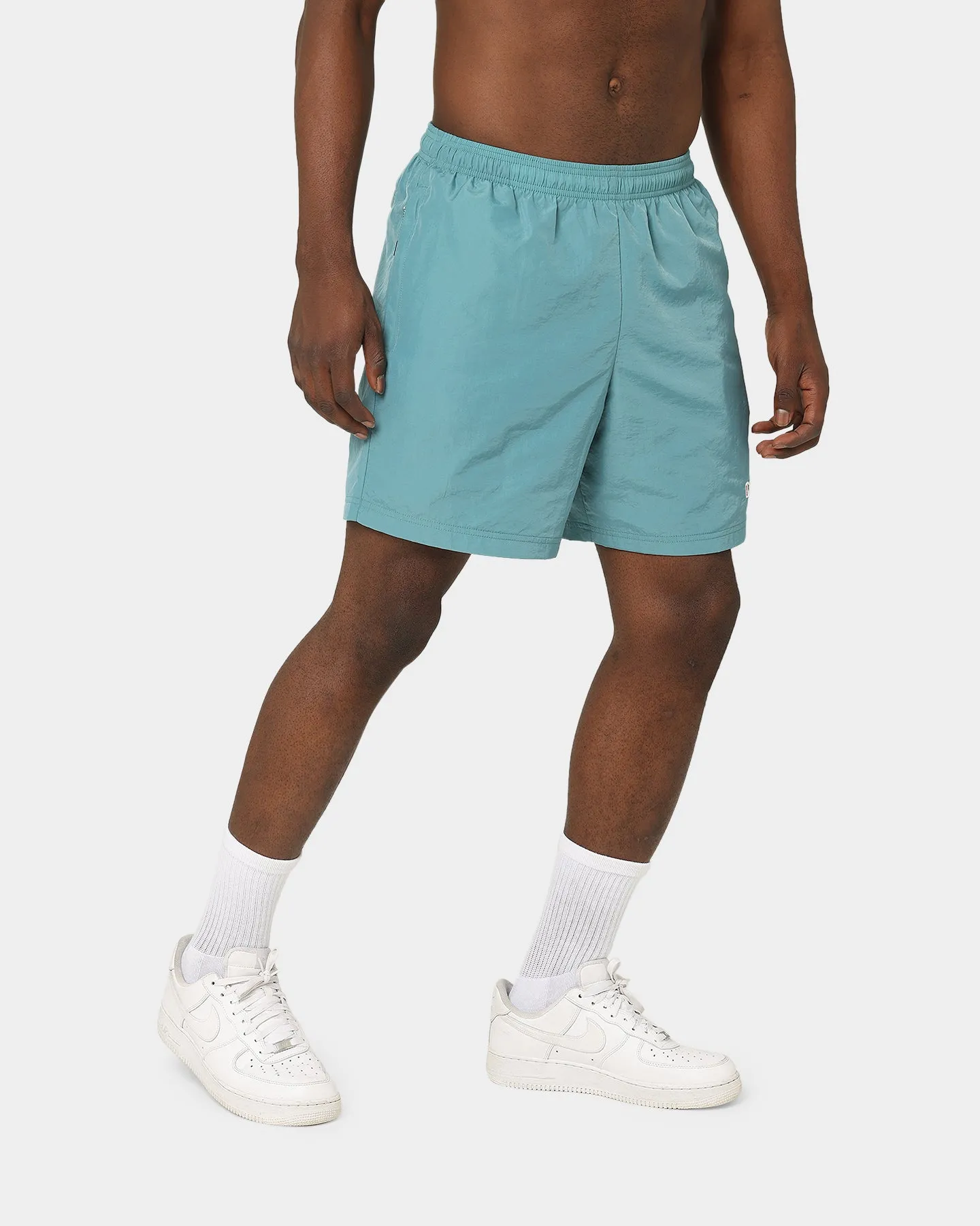 Beach Vacation Champion LF Nylon Shorts Aqua Tonic