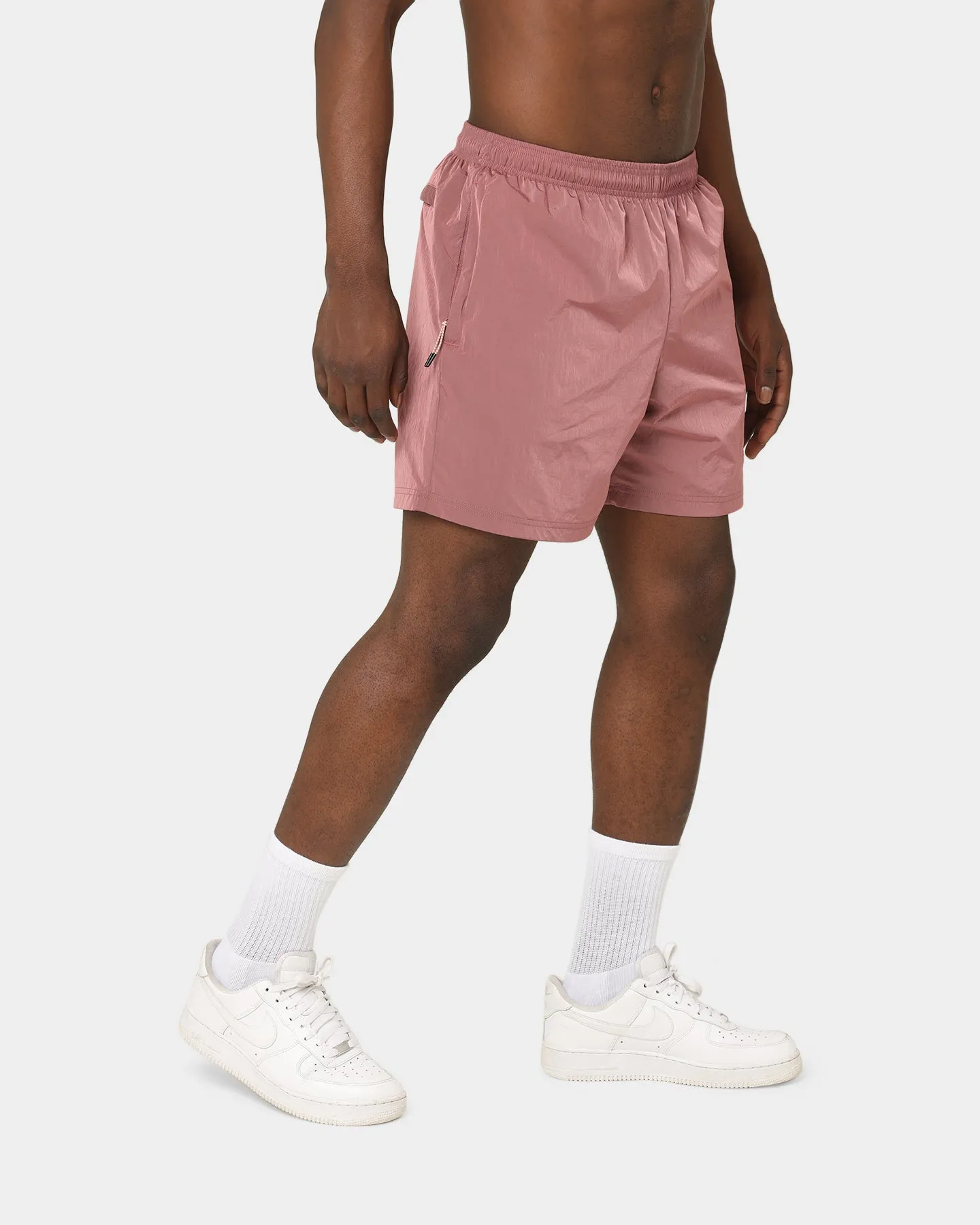 Champion LF Nylon Shorts Tickled Rose Minimal Design OdorControlTech