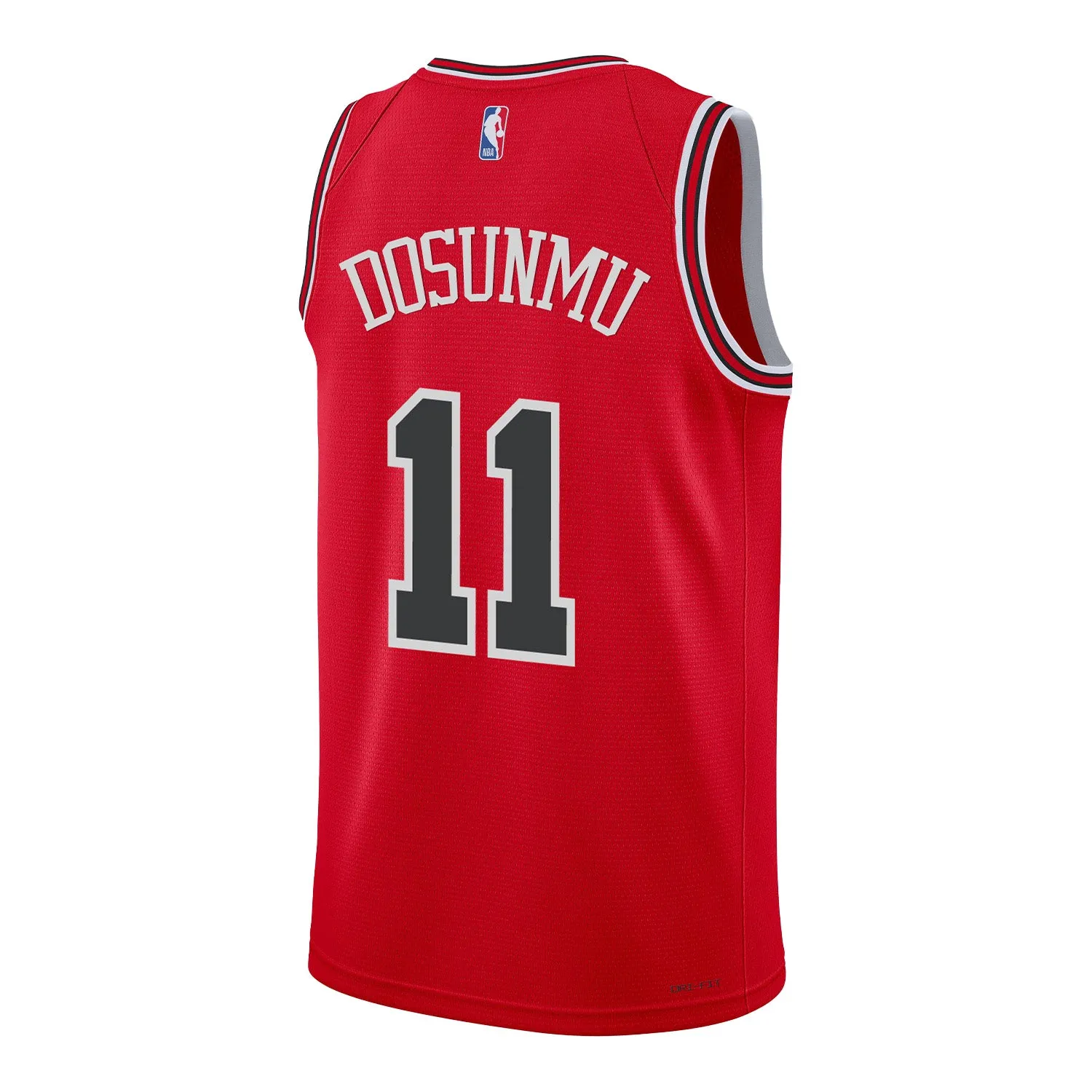 Chicago Bulls Ayo Dosunmu Nike Icon Swingman Jersey Durable Blend Fabric
