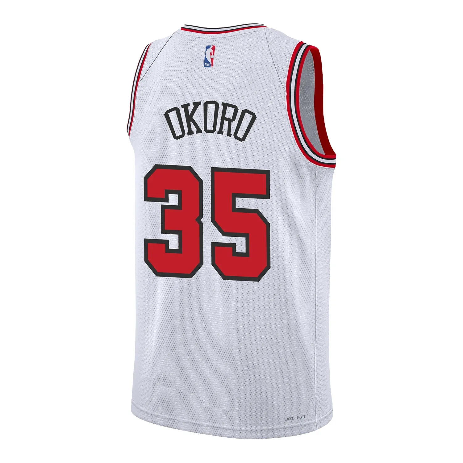 Eco Friendly Dye Chicago Bulls Isaac Okoro Nike Association Swingman Jersey