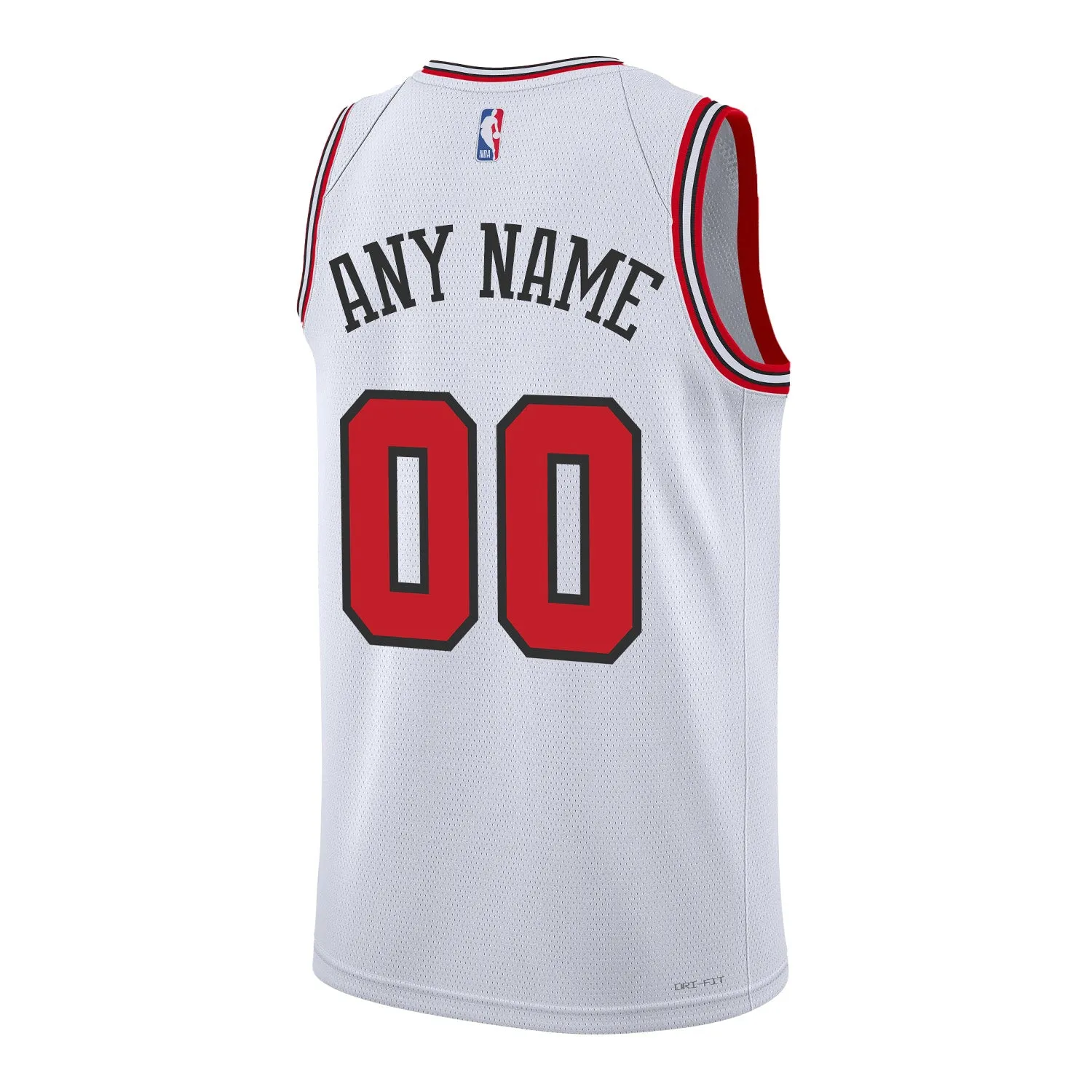 Chicago Bulls Personalized Nike Association Swingman Jersey Quick Access Side Vents