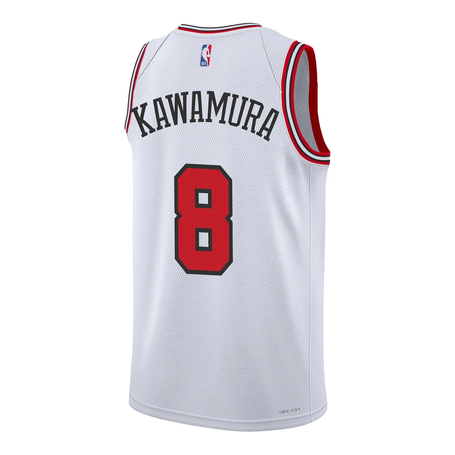 Chicago Bulls Yuki Kawamura Nike Association Swingman Jersey Breath Panel Motion Base