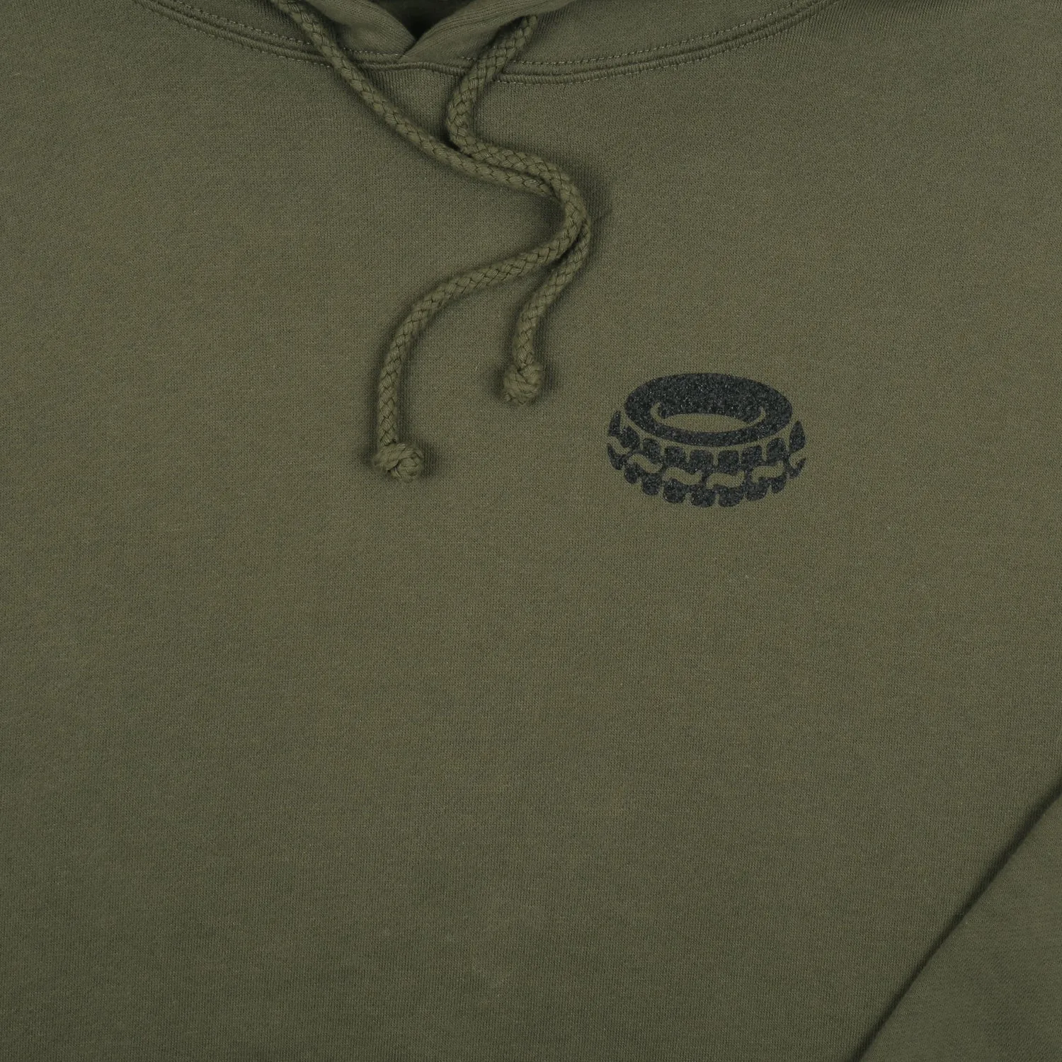 Cozy Fit PASS~PORT "FLAT TYRE" HOOD ARMY GREEN