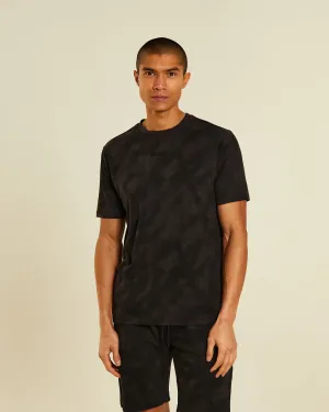 Cimon Tee Bleached Black Functional Fashion