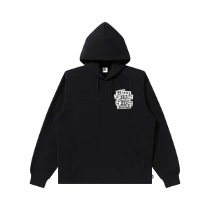 REPETITIVE OG LABEL HOODIE BLACK Festival wear