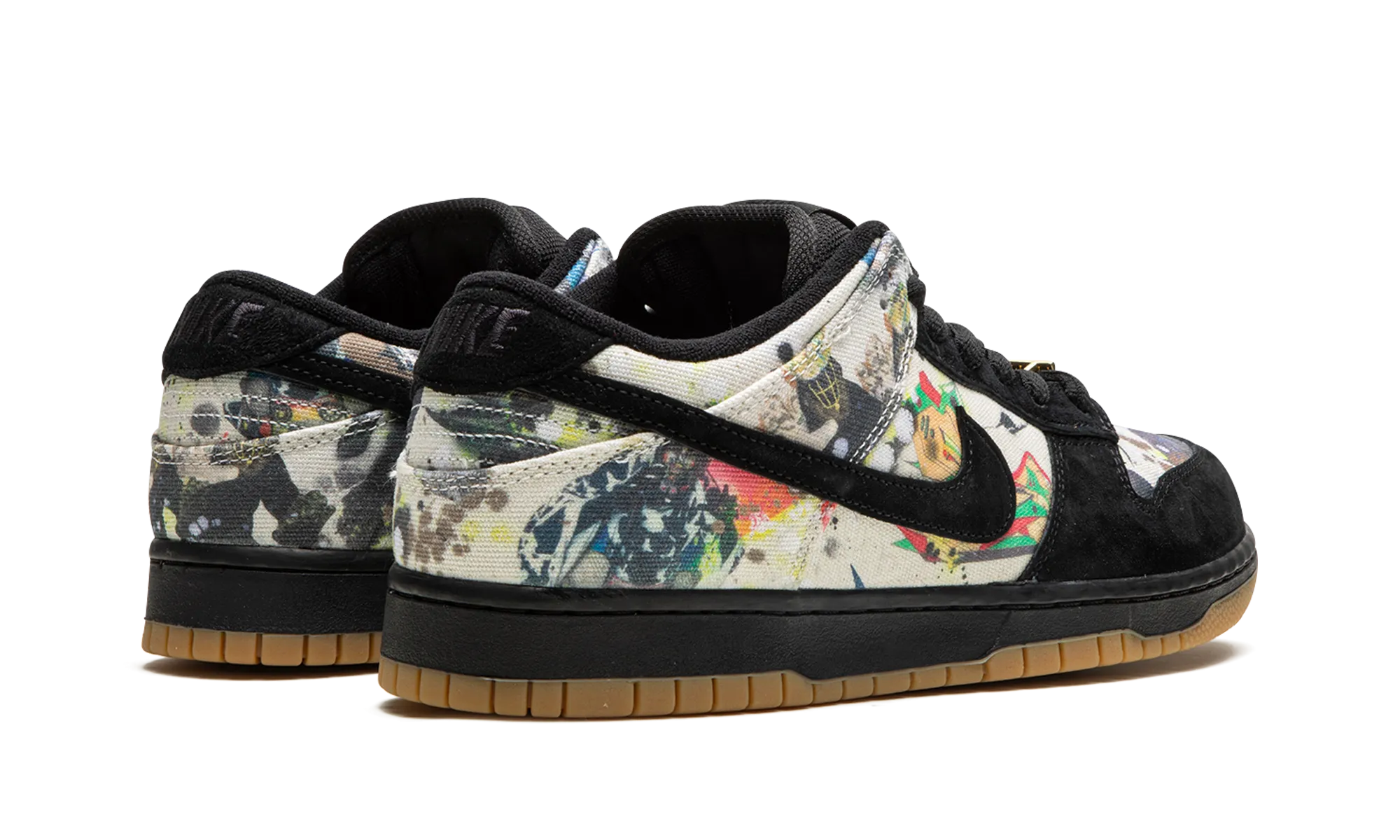 SB Dunk Low "Supreme - Rammellzee" Minimalist Look Sport Street