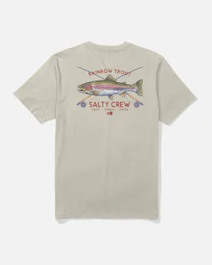Luxury exclusivity Simple and Relaxed Trout Mount Vintage Ss Tee - Moonbeam
