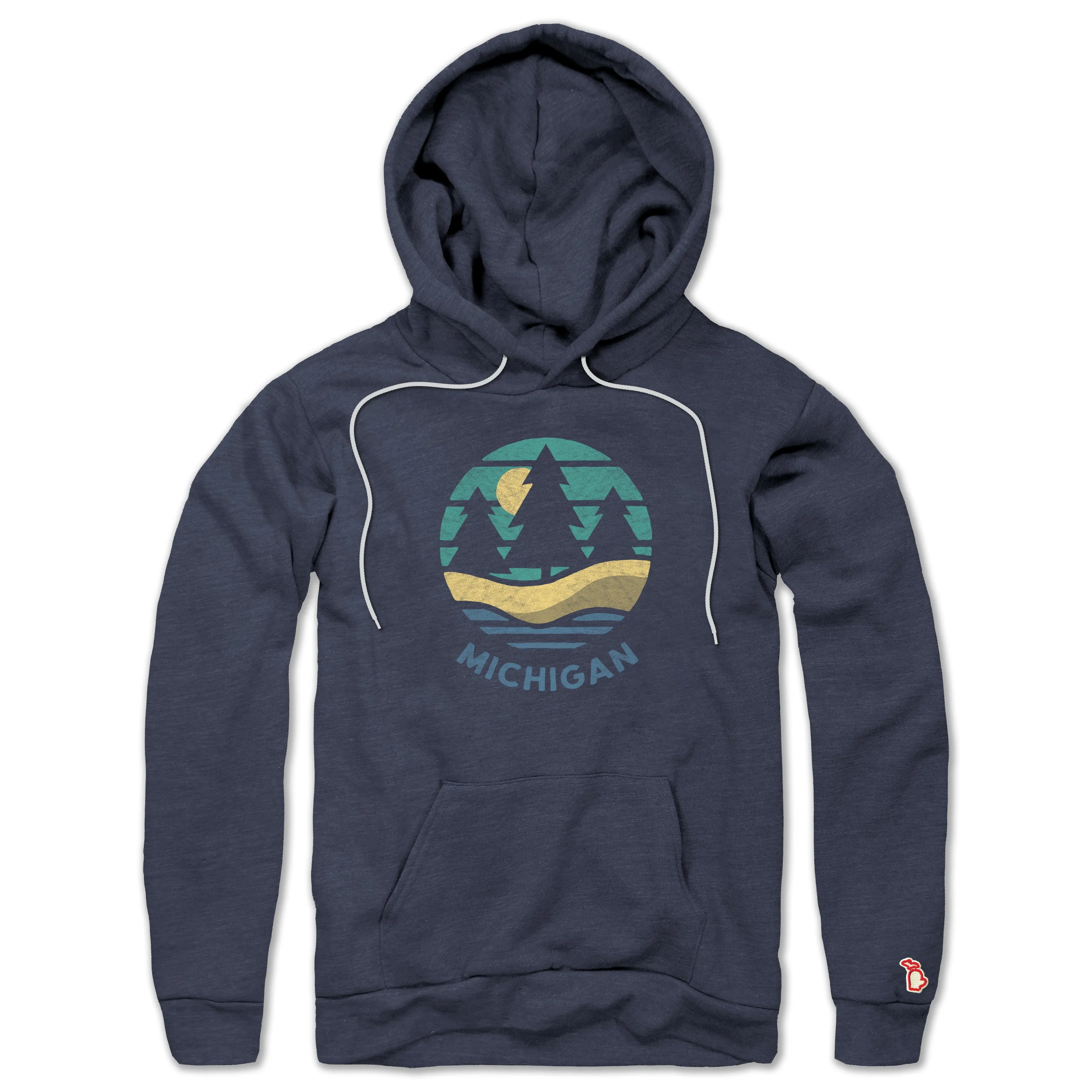 Travel Essential MICHIGAN SHORELINE ALL SEASON HOODIE (UNISEX)
