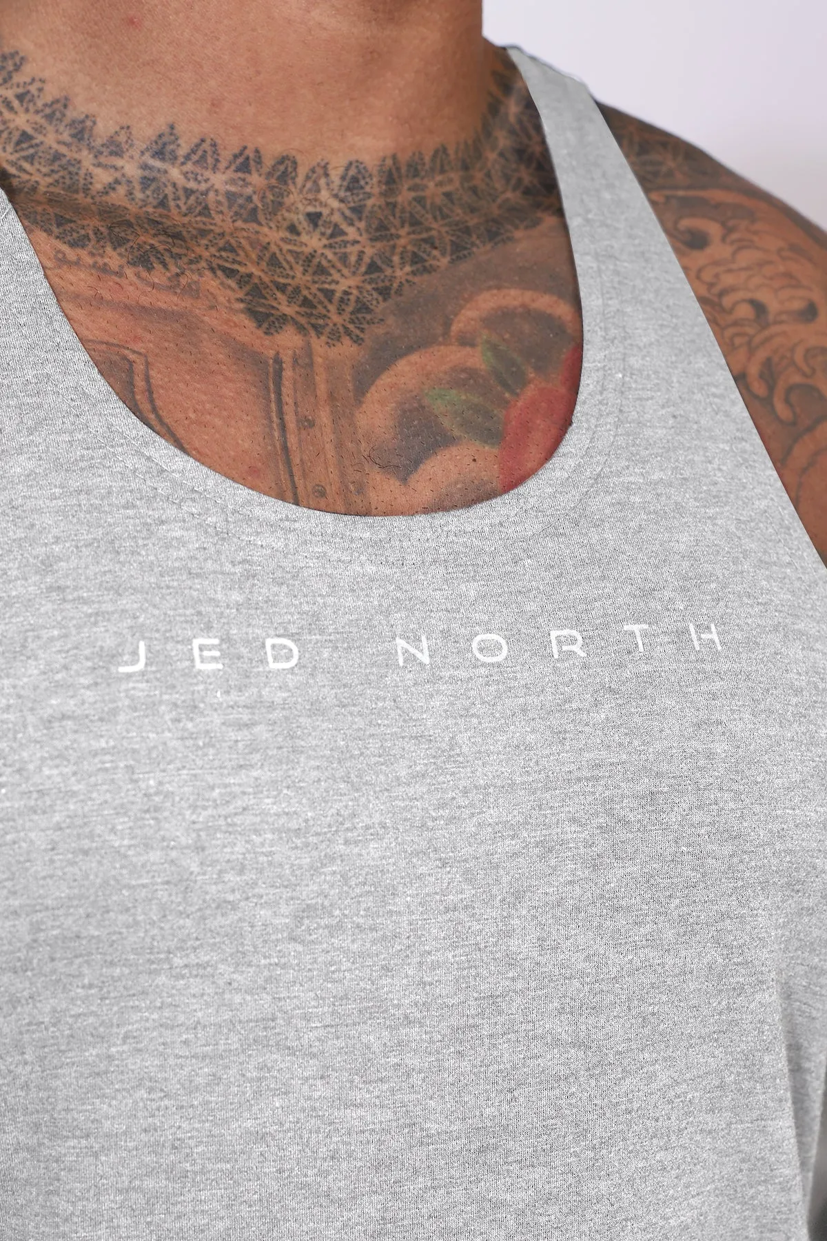 Classic Bodybuilding Racerback Stringer - Light Gray industrial use automatic control