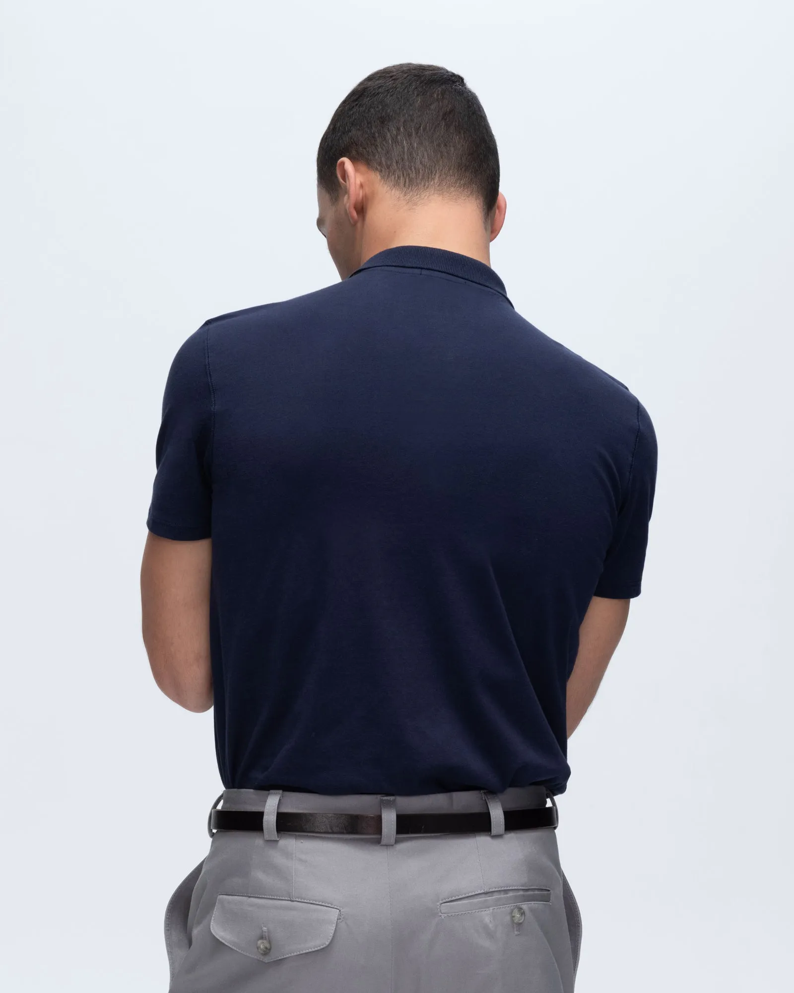 Classic Look Classic Jersey Polo - Midnight