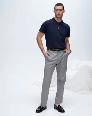 Classic Jersey Polo - Midnight Yoke Design