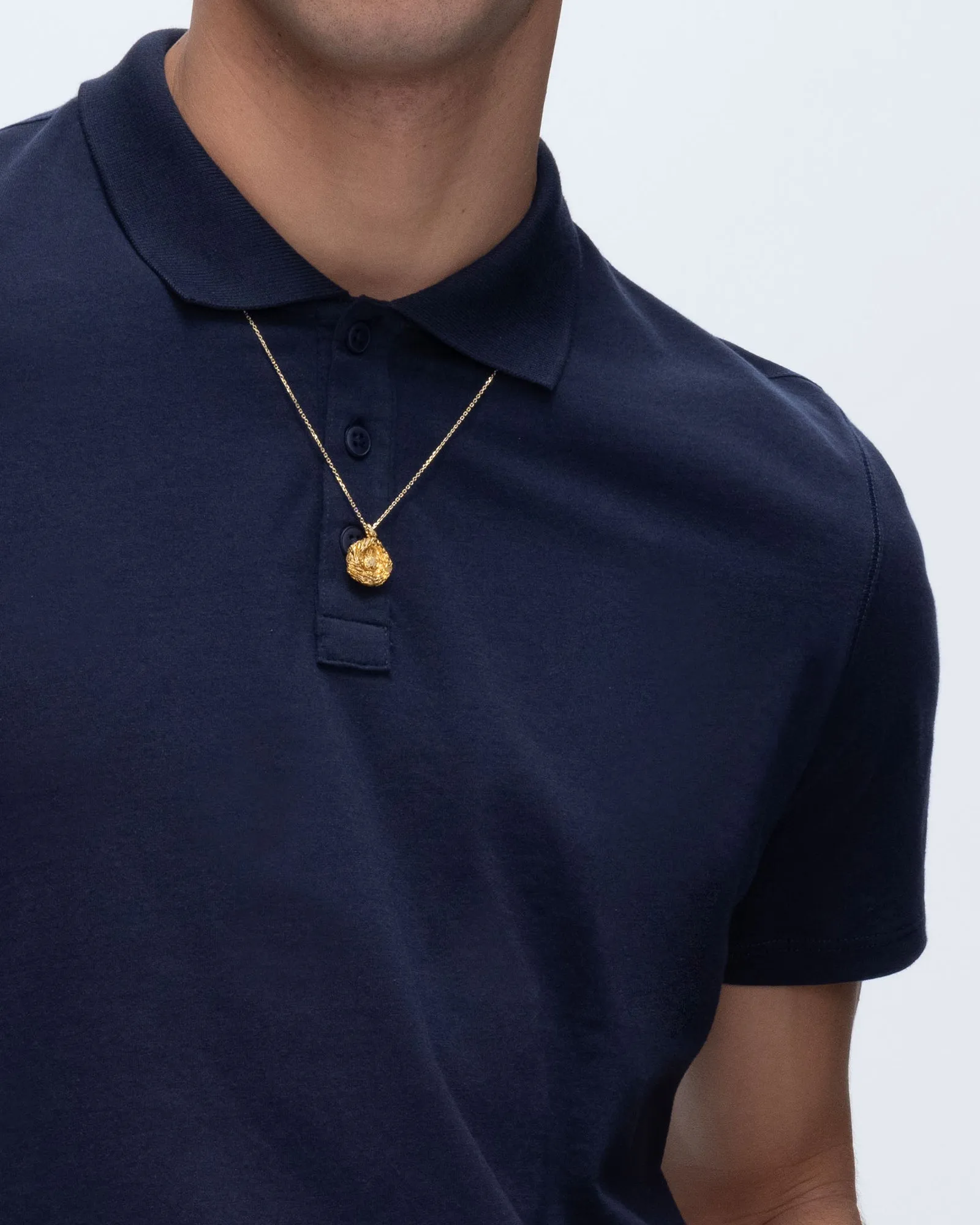 Relaxed Design Classic Jersey Polo - Midnight