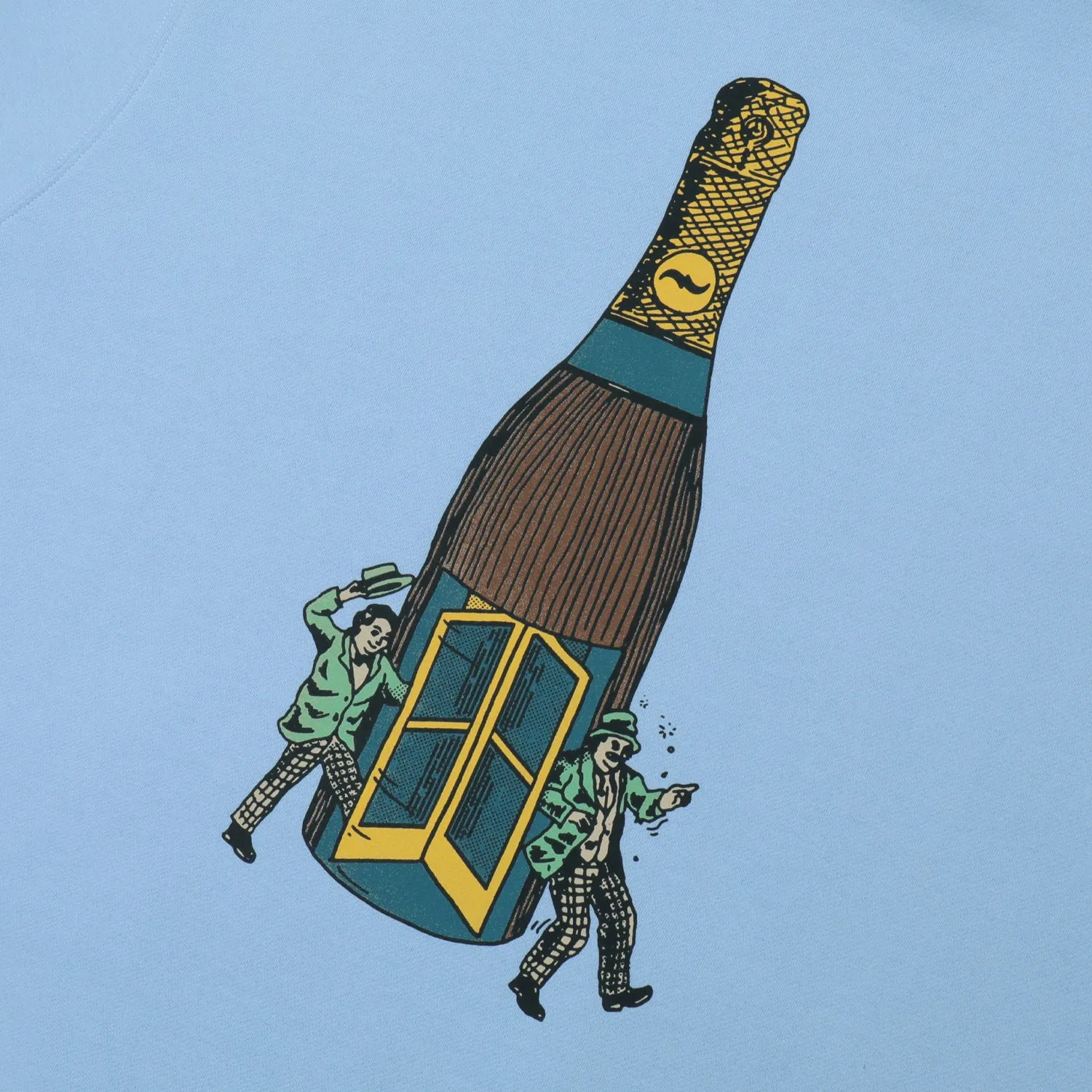 product affordability Outdoor Bold Pass~Port Wine Em' Hoodie - Light Blue