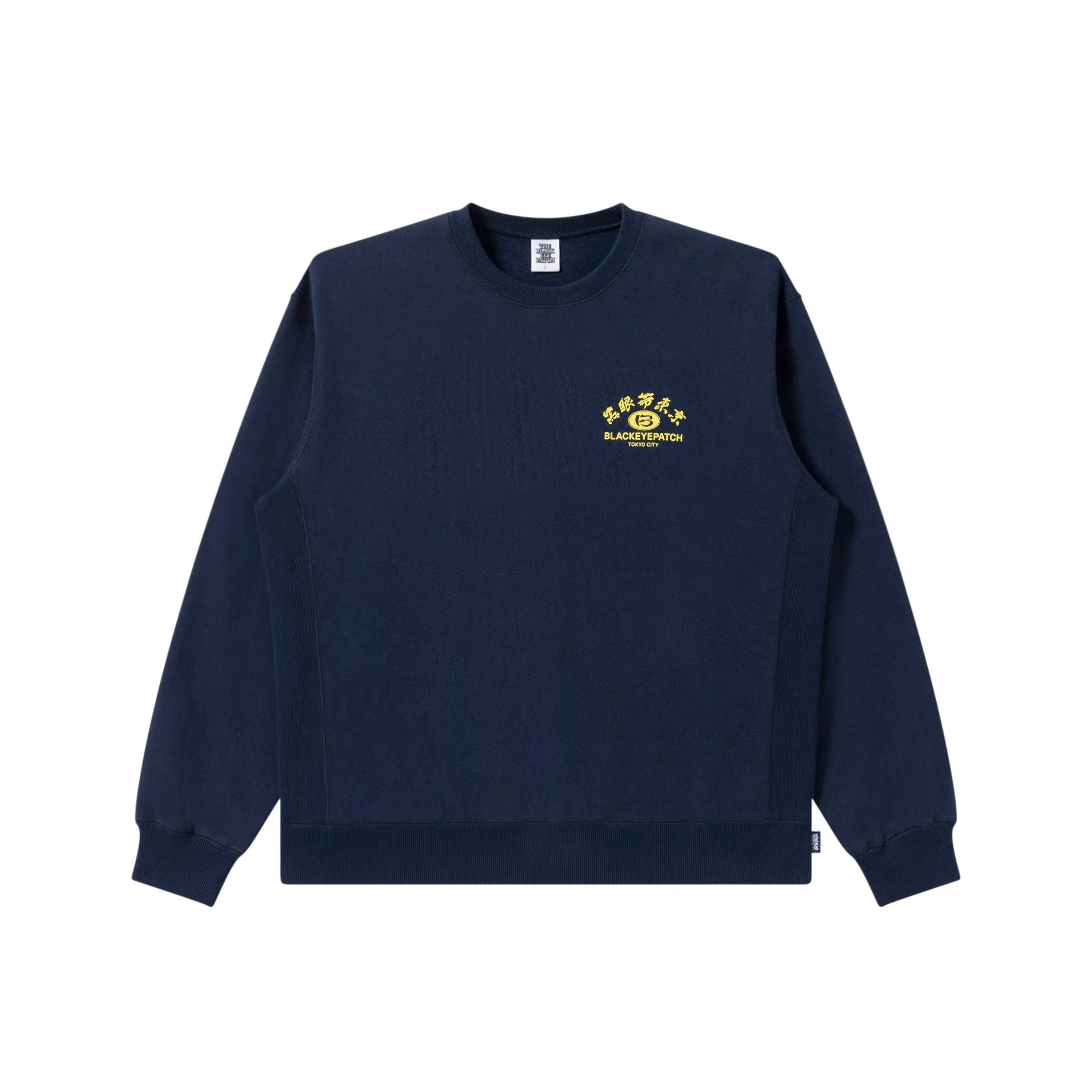 ANGRY DRAGON CREW SWEAT NAVY Affordable