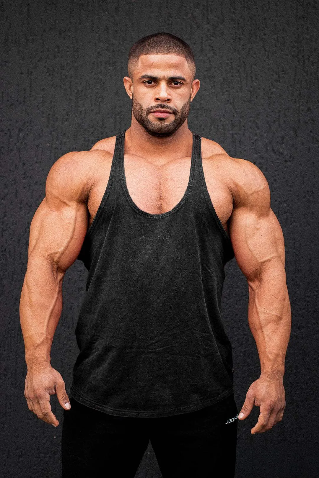 Classic Vintage Washed Racerback Stringer - Charcoal outdated technology