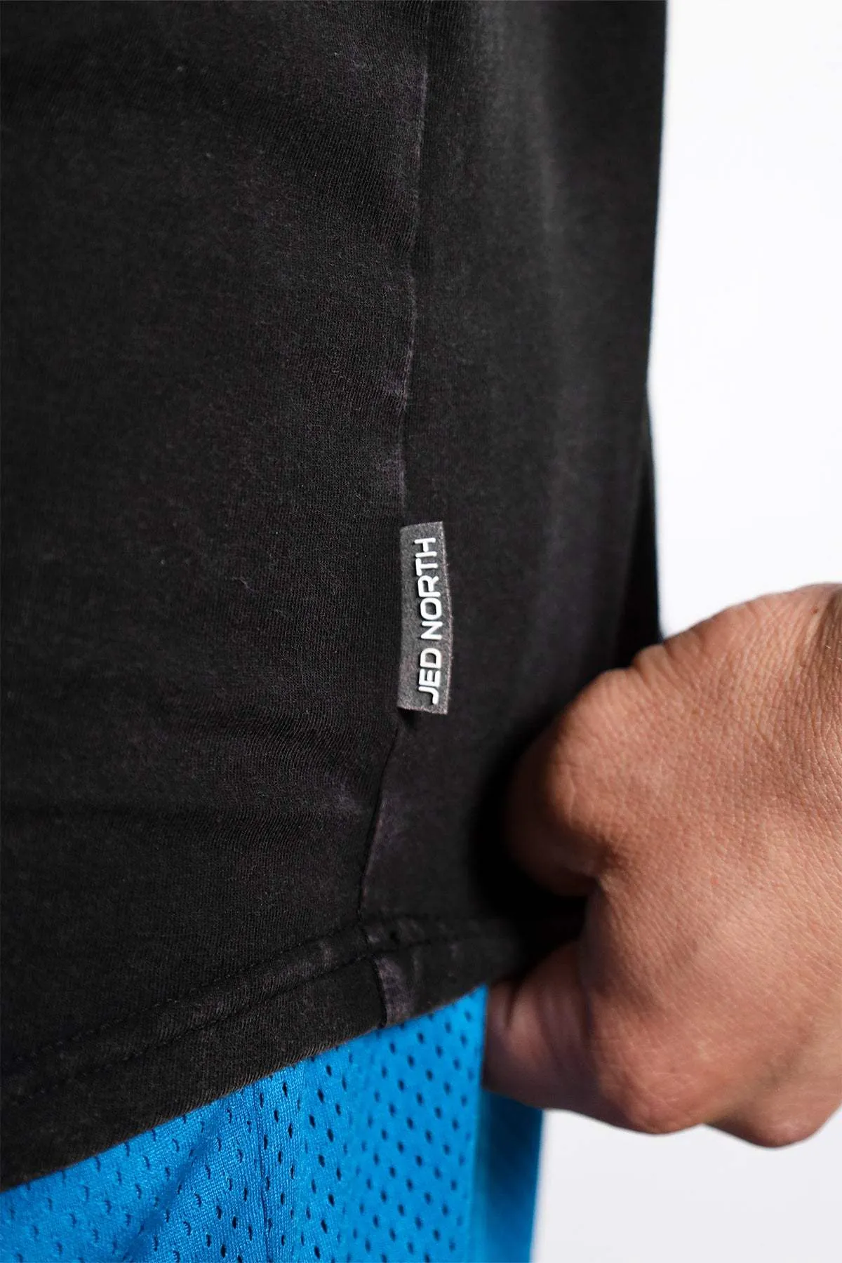 Classic Vintage Washed Racerback Stringer - Charcoal Heat Safe