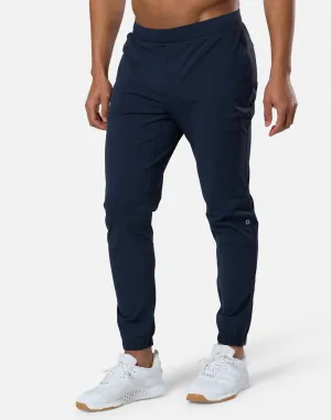 In Motion Jogger in Obsidian Blue Long Use Stretch Material