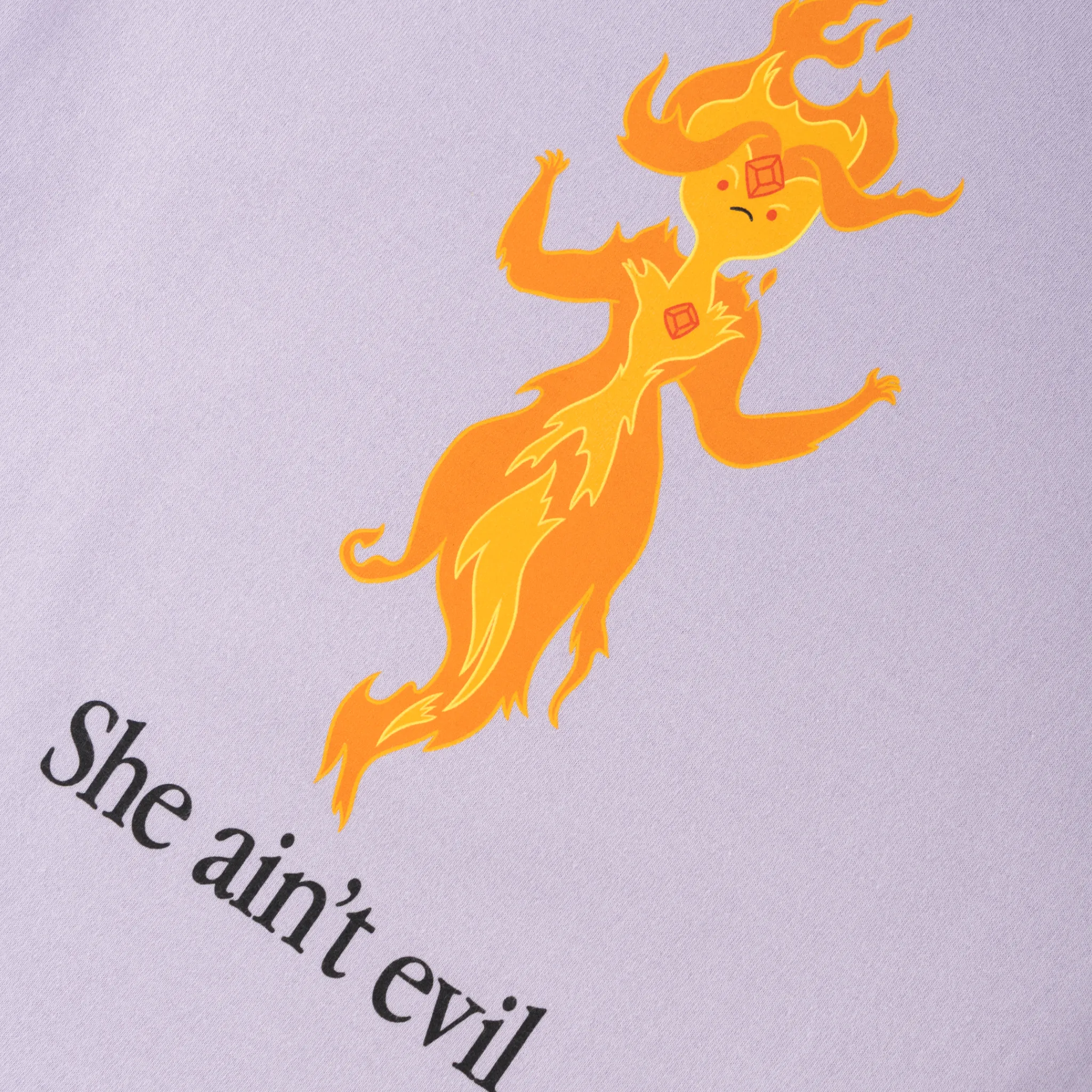 Non Restrictive Silhouette ADVENTURE TIME X WELCOME - Flame Princess Tee