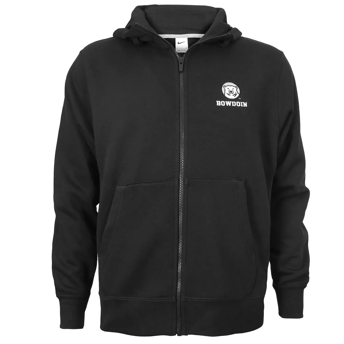 Bright Colors Club Fleece Full-Zip Hoodie with Embroidered Medallion & Bowdoin from Nike