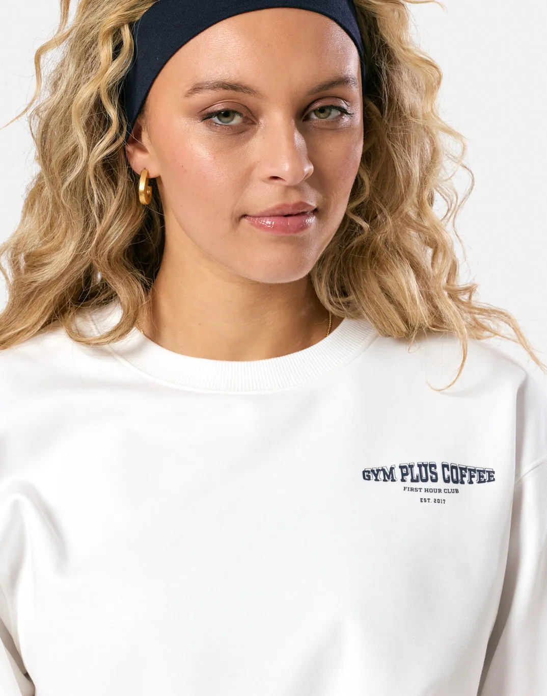 Clubhouse Crew in Ultra White product label information Basic Wear