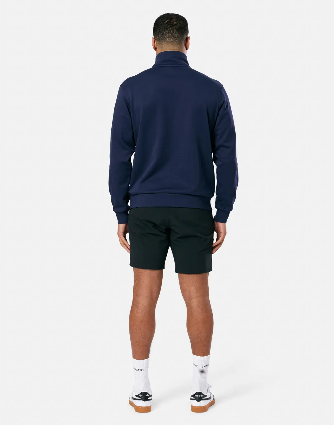 Corduroy Clubhouse Half Zip in Twilight Navy