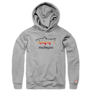 Fashionable Vibes FISH MICHIGAN ALL SEASON HOODIE (UNISEX)