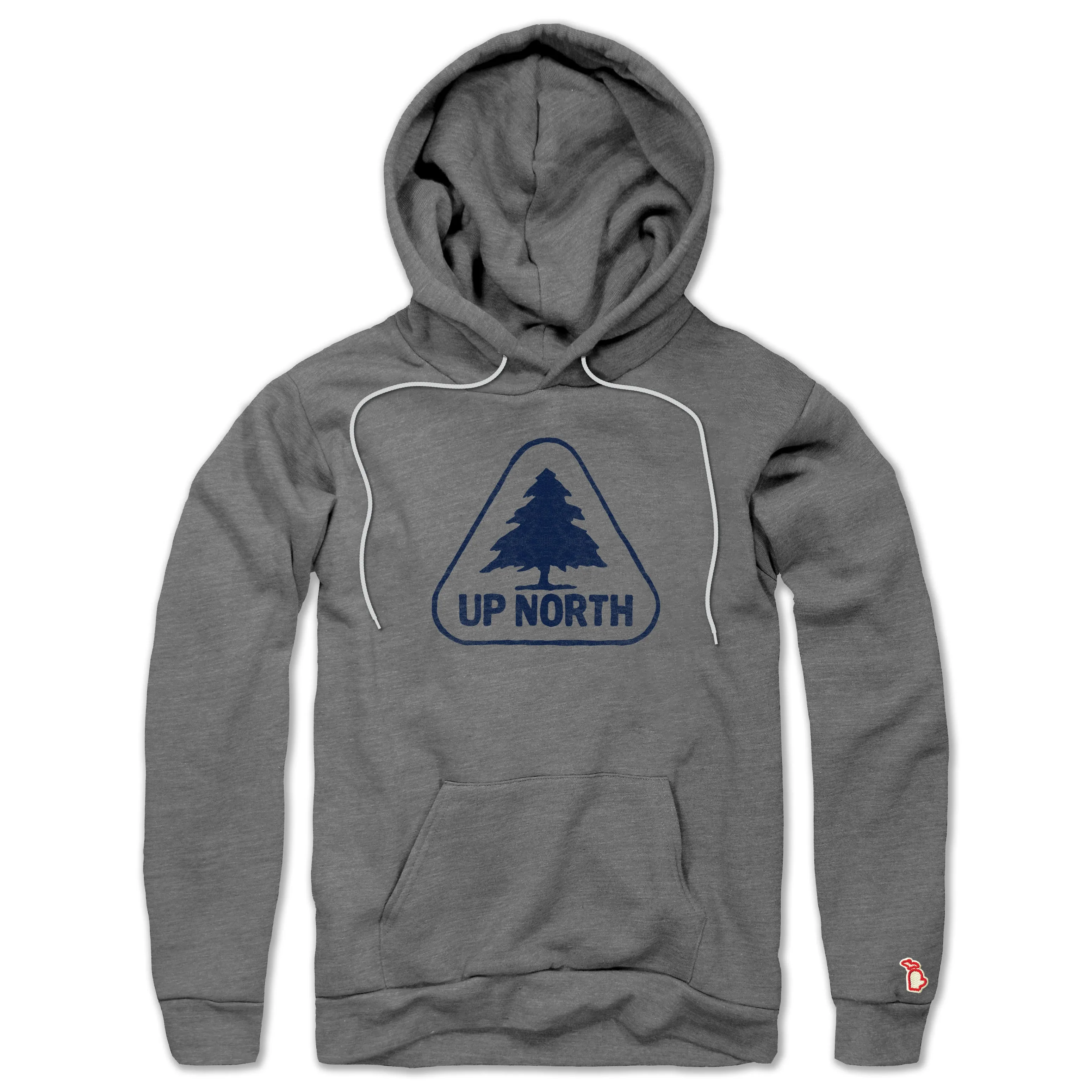 Casual Essentials UP NORTH TRIANGLE ALL SEASON HOODIE (UNISEX)